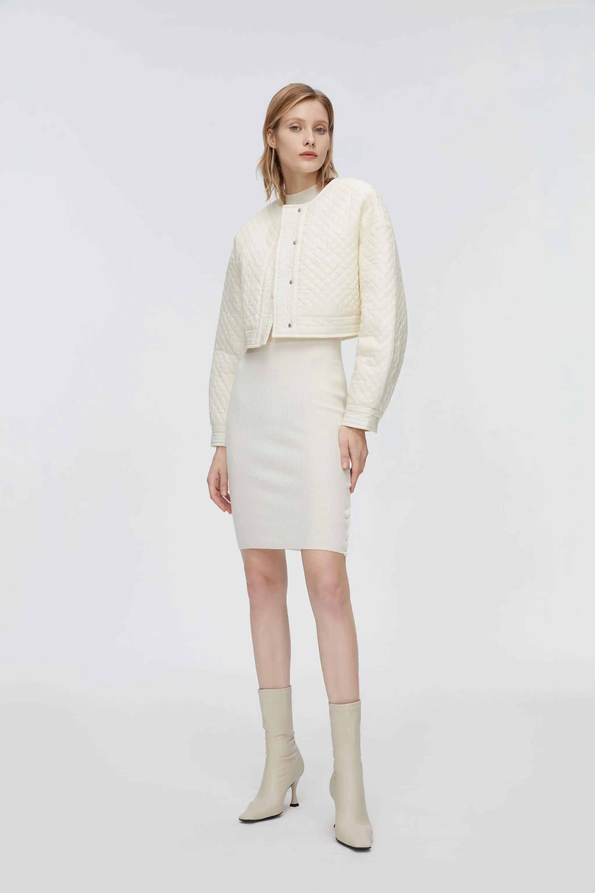 3-in-1 Artist-Designed Quilted Full-Length Trench