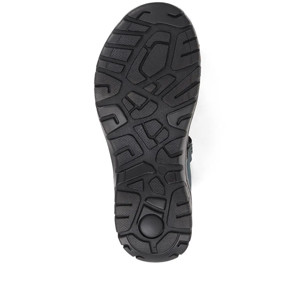 Adjustable Leather Walking Sandals - DDIN37013 / 323 361