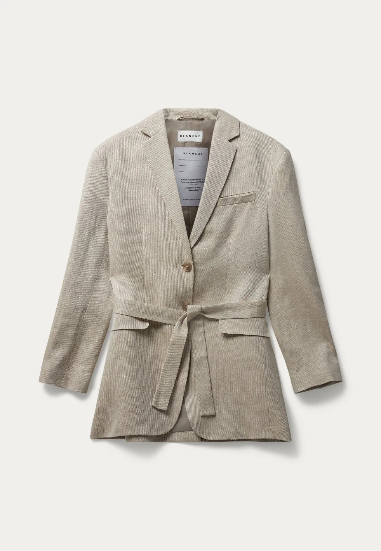 Aestas-BL Blazer - Oxford Tan