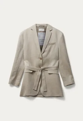 Aestas-BL Blazer - Oxford Tan