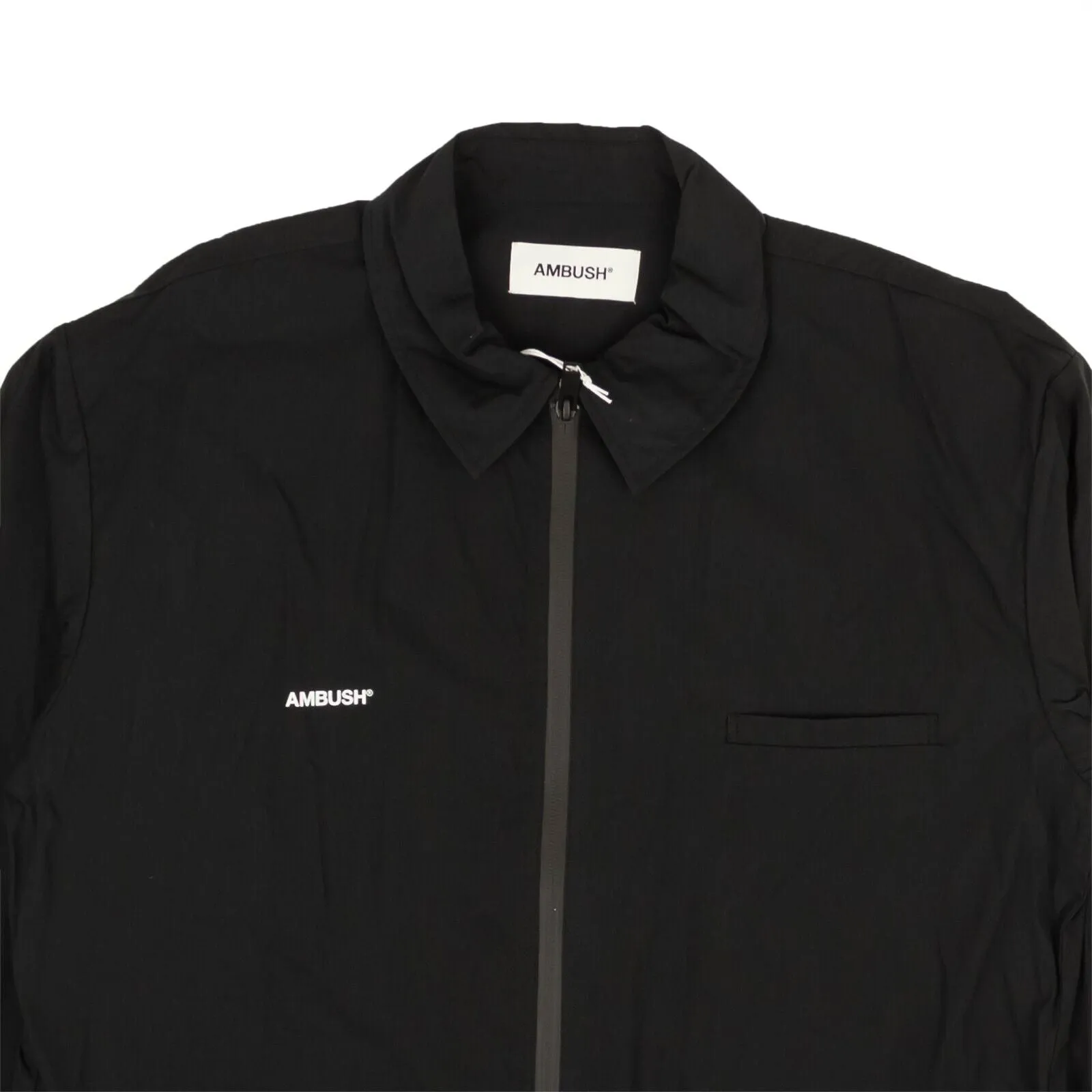 Ambush Zip Pocket Windbreaker - Black