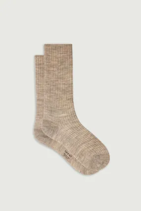 ARABELLA BEIGE SOCKS