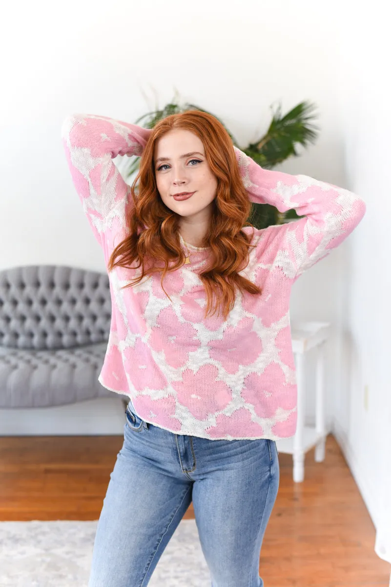 Belle Floral Sweater FINAL SALE