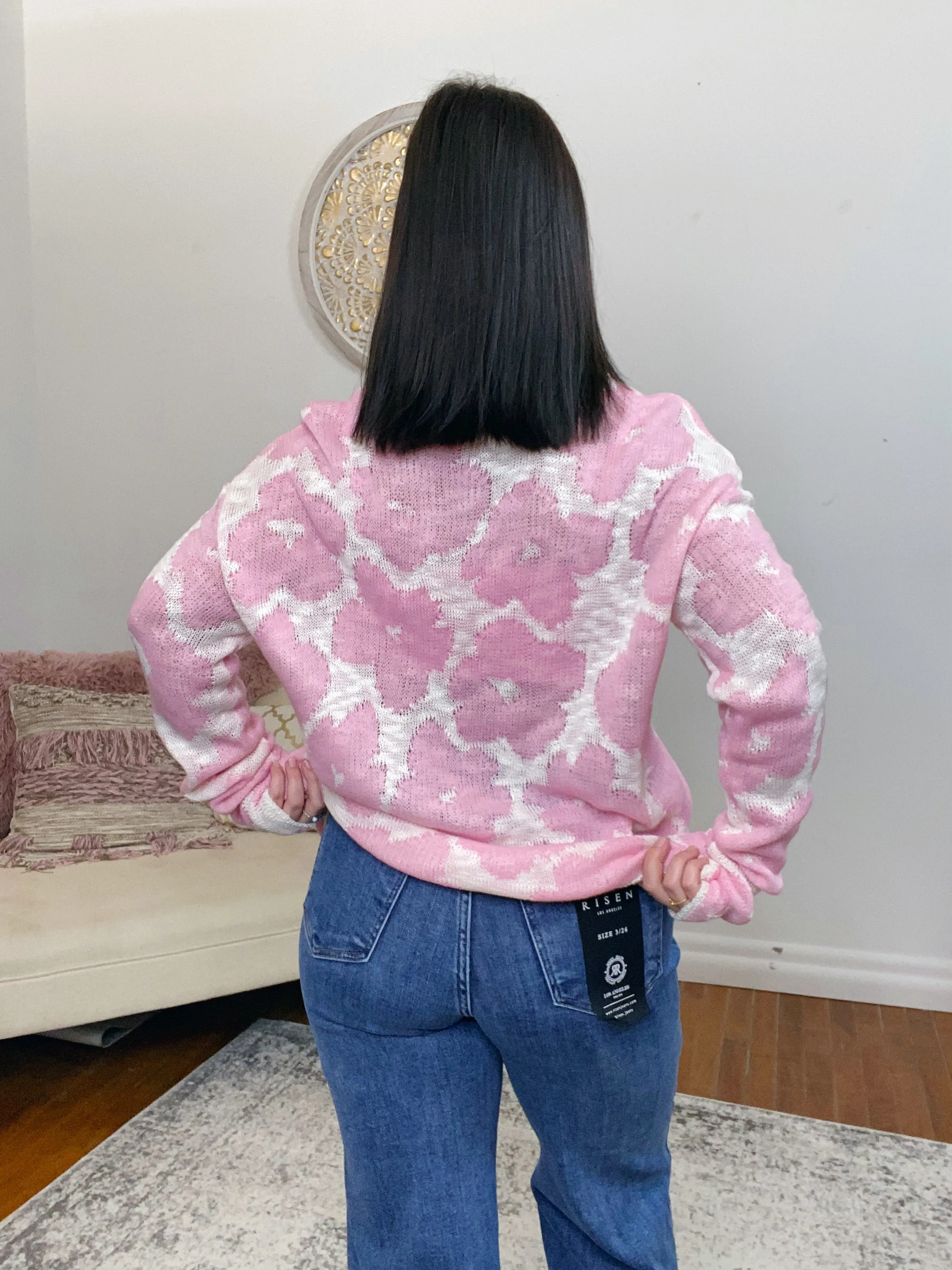 Belle Floral Sweater FINAL SALE