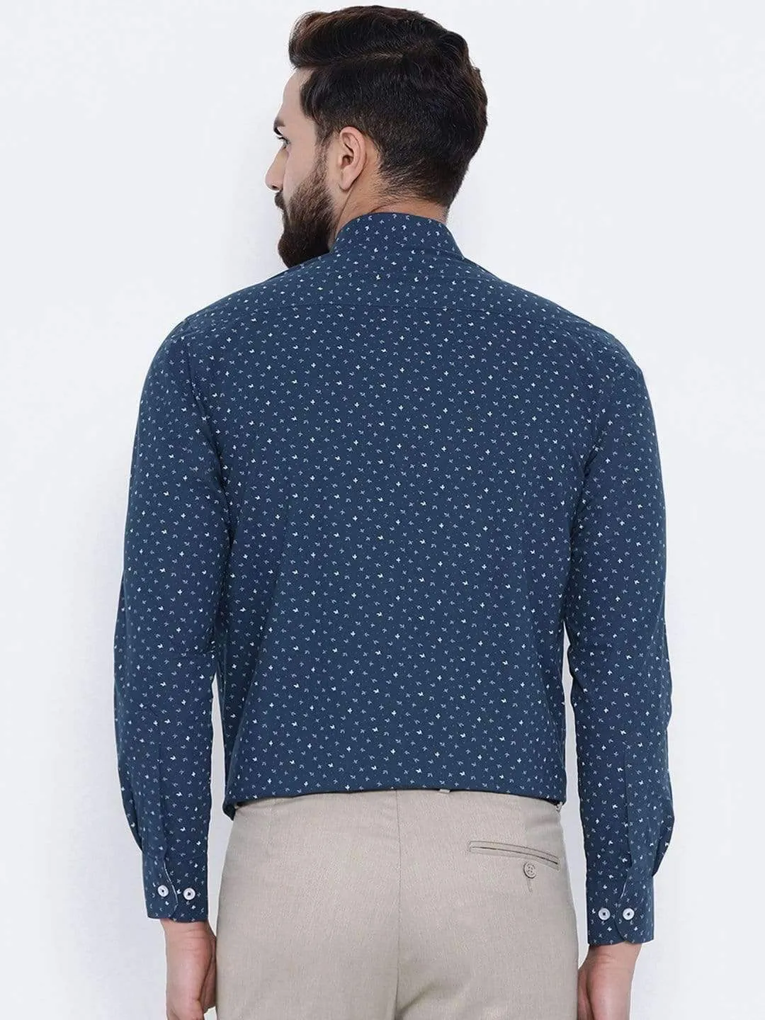 Blue Club Wear Regular Fit Shirt