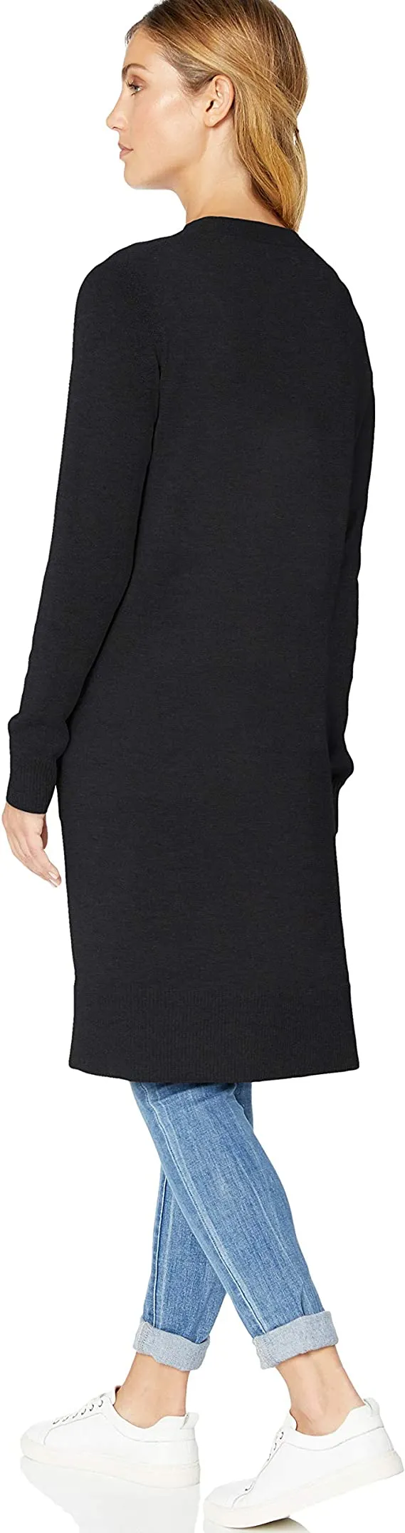 Camel Heather Women's Lightweight Longer Length Cardigan Sweater (Available in Plus Size) - AE Store