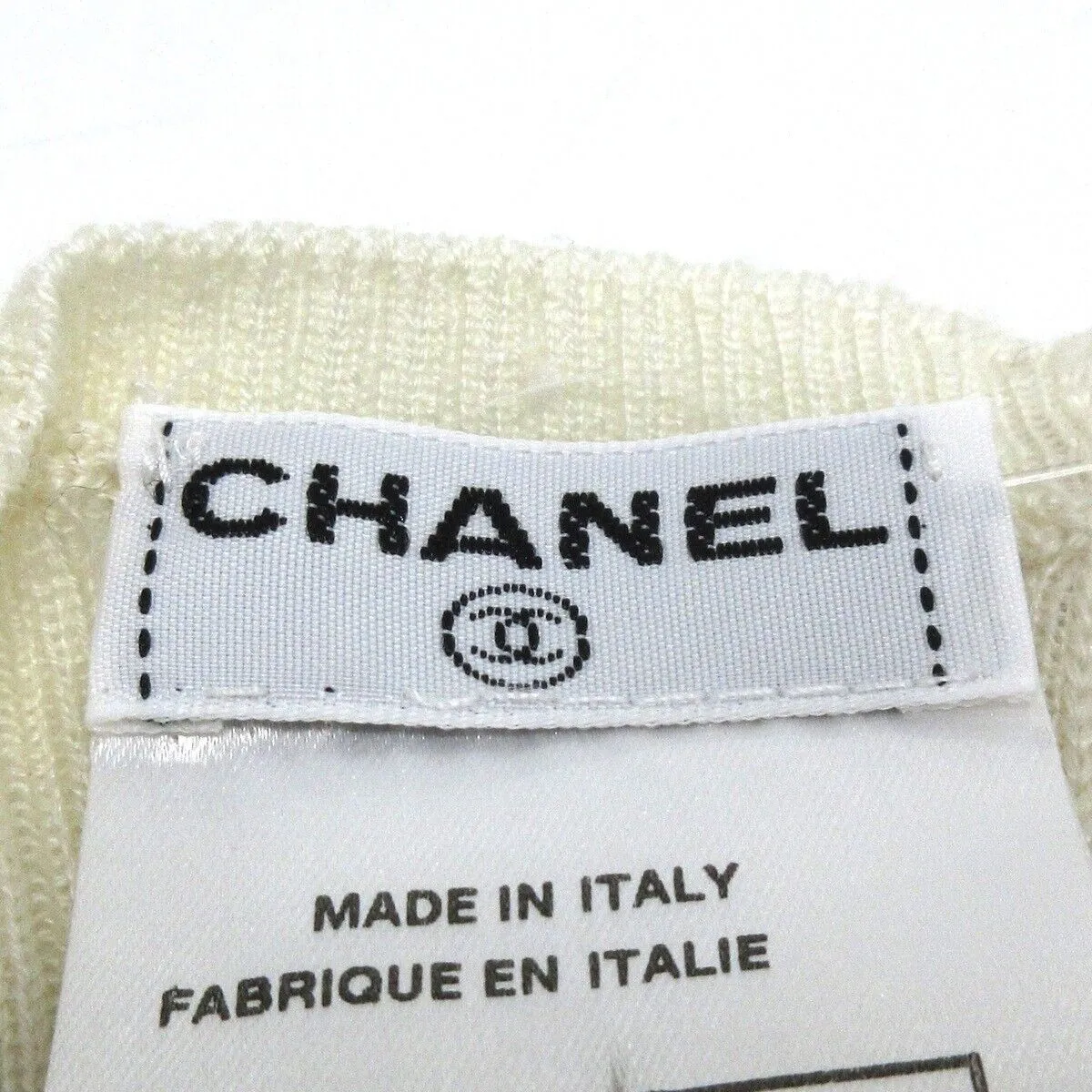 Chanel - Cream Women's Sweater
