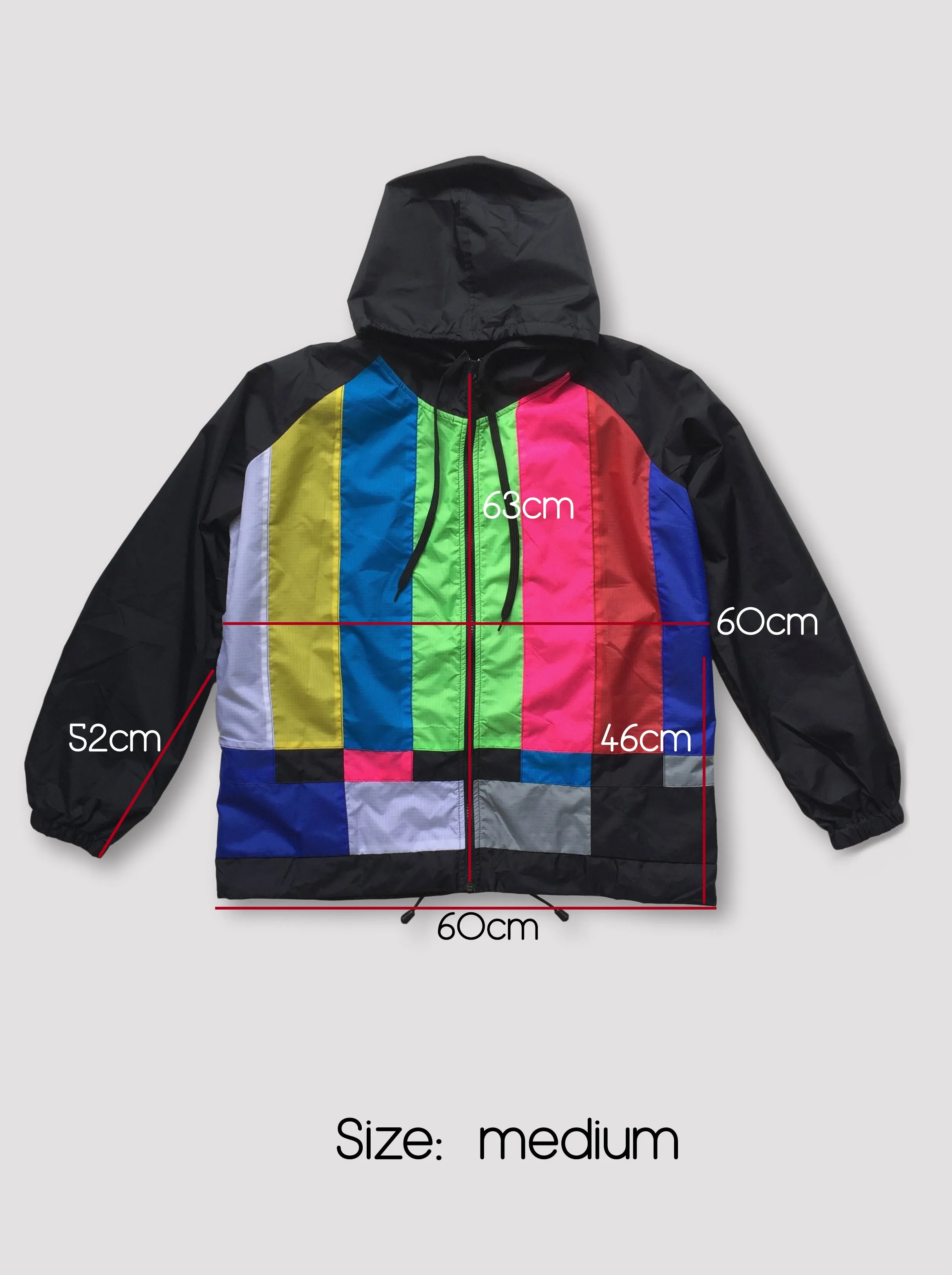 Colour Bar Windbreaker Jacket