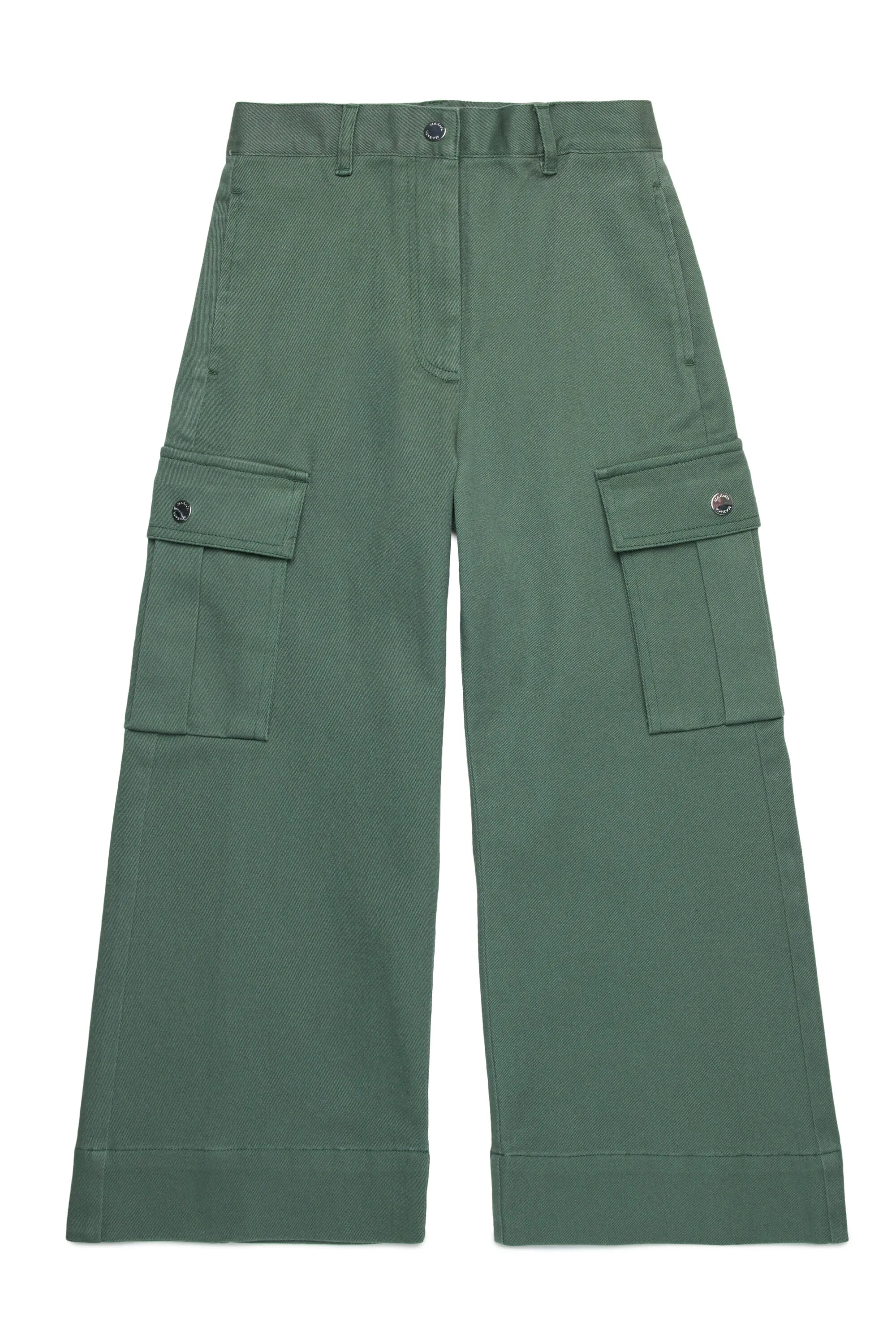 Cotton drill cargo trousers