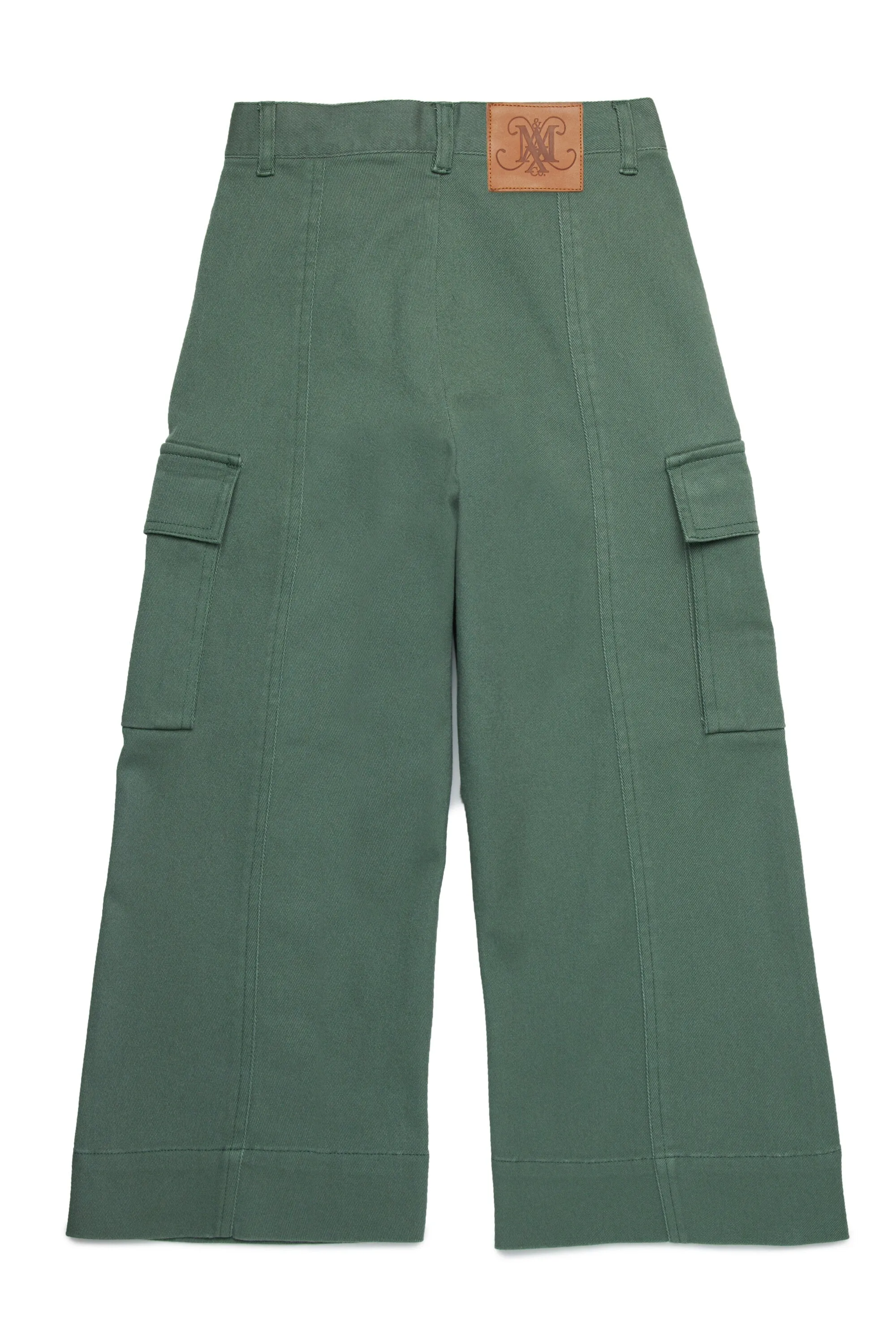 Cotton drill cargo trousers