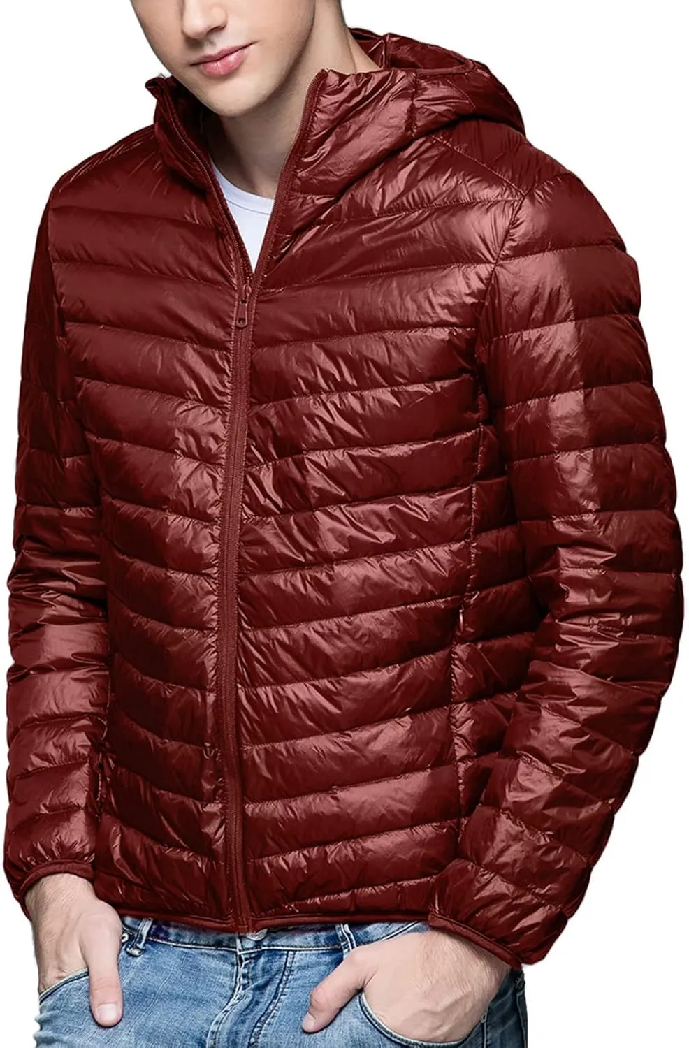 Day Clearance of The Deals Mens Light Windbreaker Jacket Cotton Coat Men Sports Jackets for Men Blazer Warm Winter Jacket Men Hooded Overcoat Men Casual Jacket Men
