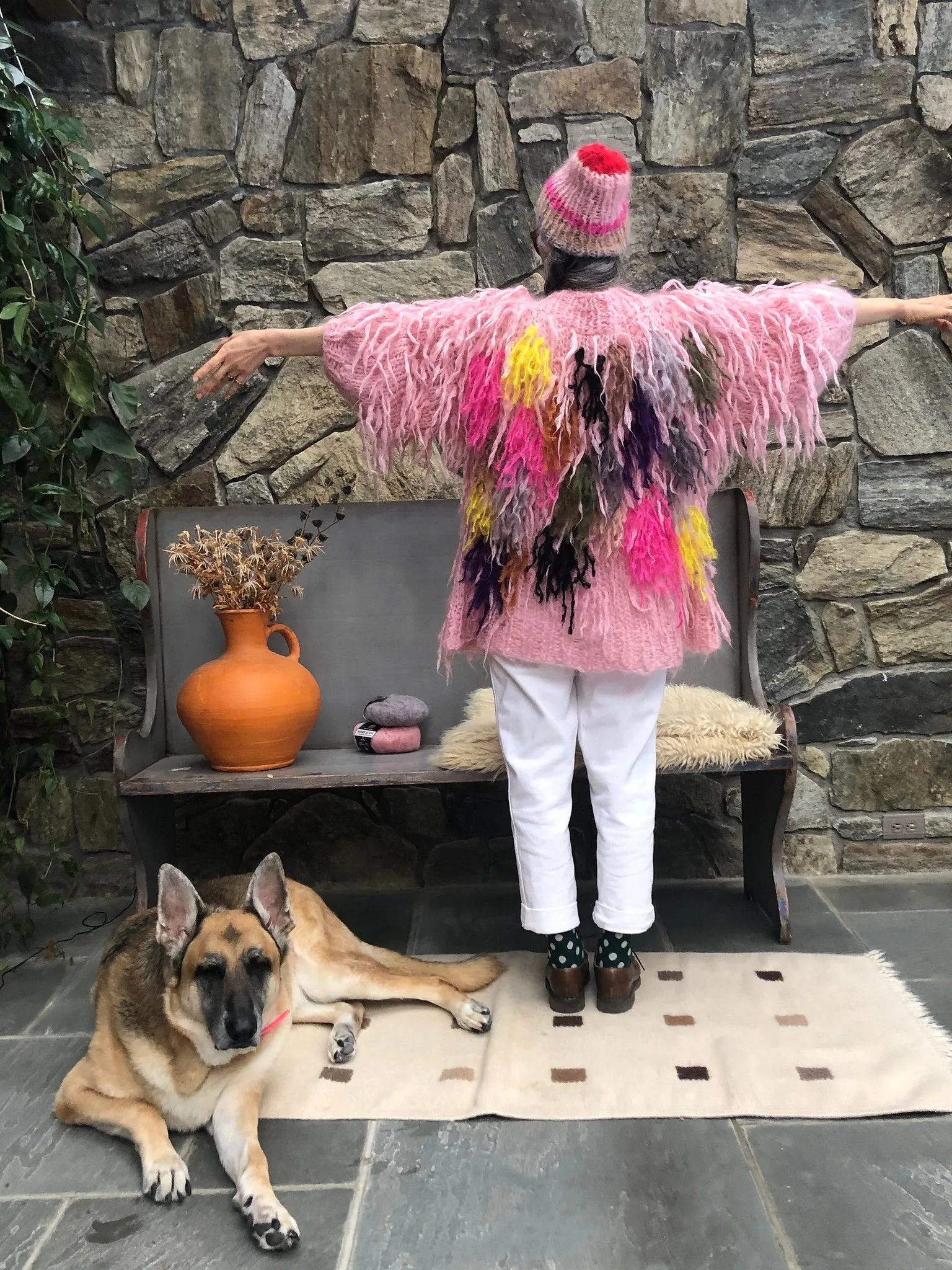 DIY Kit - Shaggy Sweater - Mohair So Soft