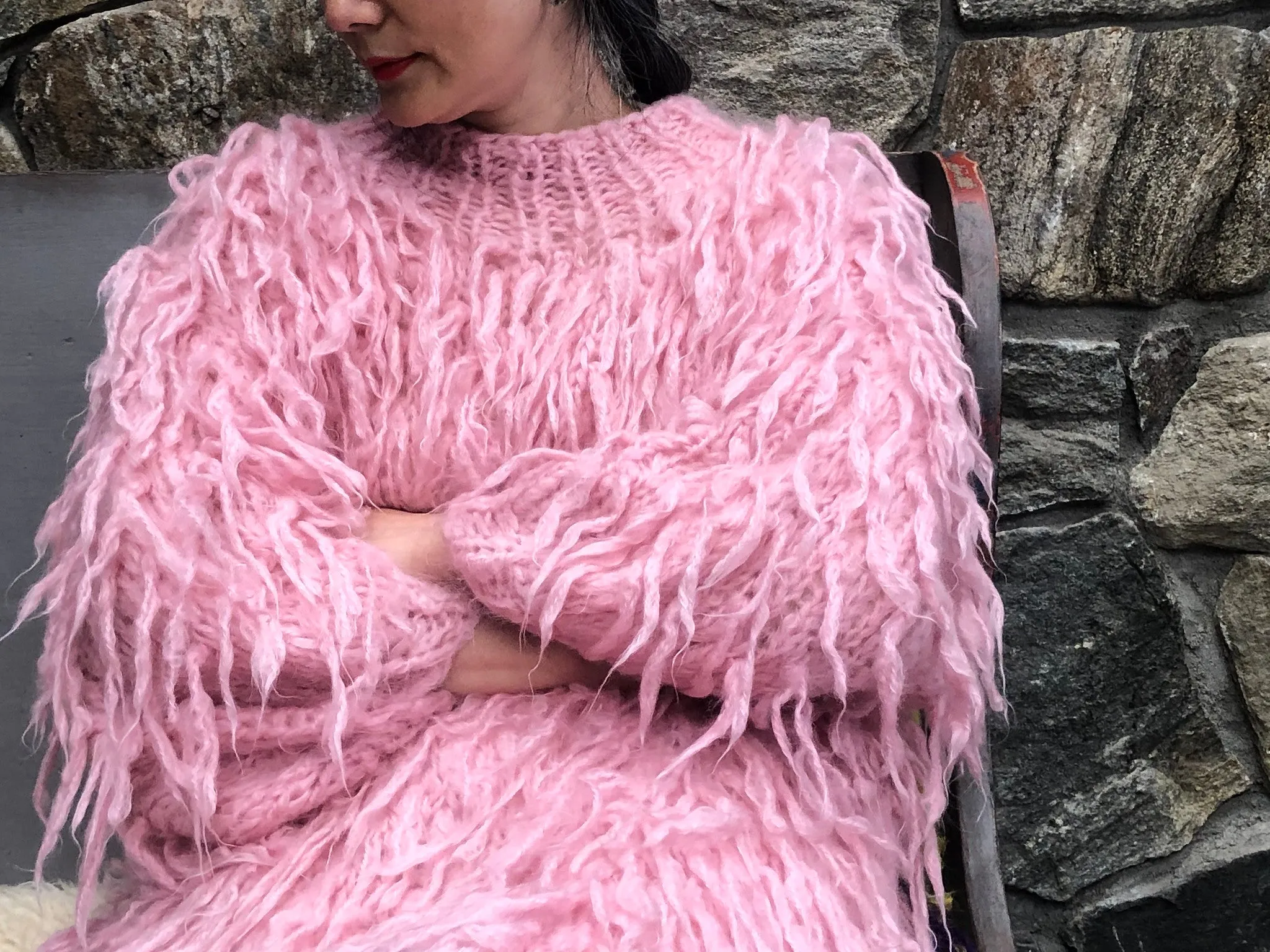 DIY Kit - Shaggy Sweater - Mohair So Soft
