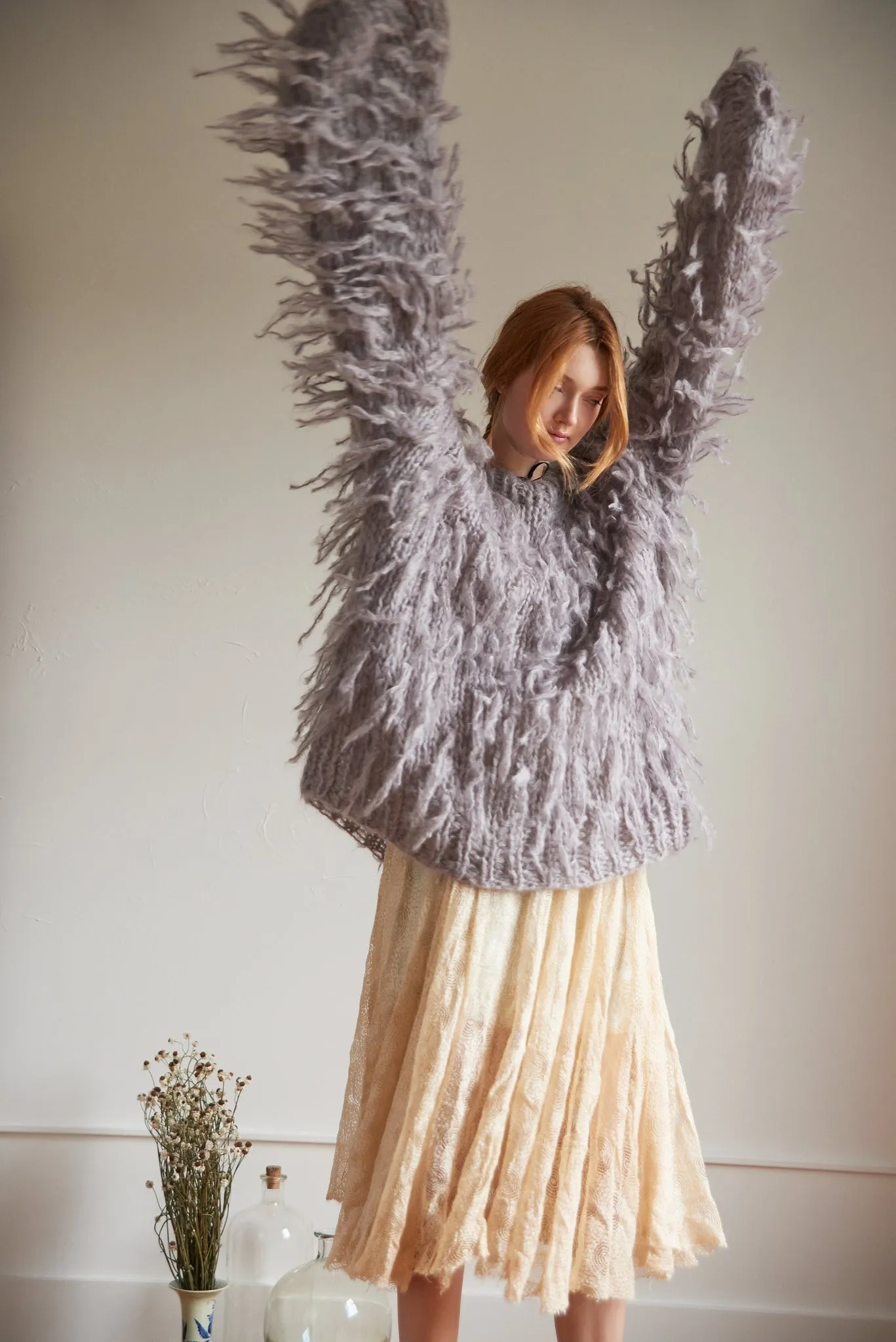 DIY Kit - Shaggy Sweater - Mohair So Soft