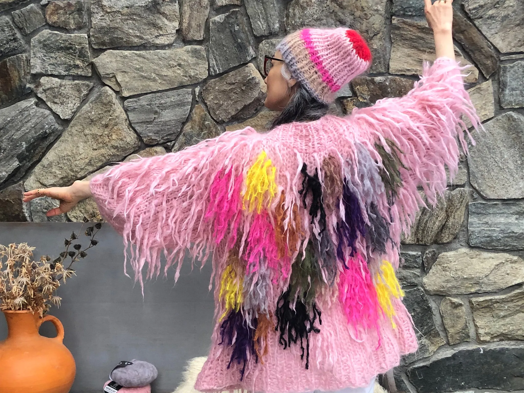 DIY Kit - Shaggy Sweater - Mohair So Soft