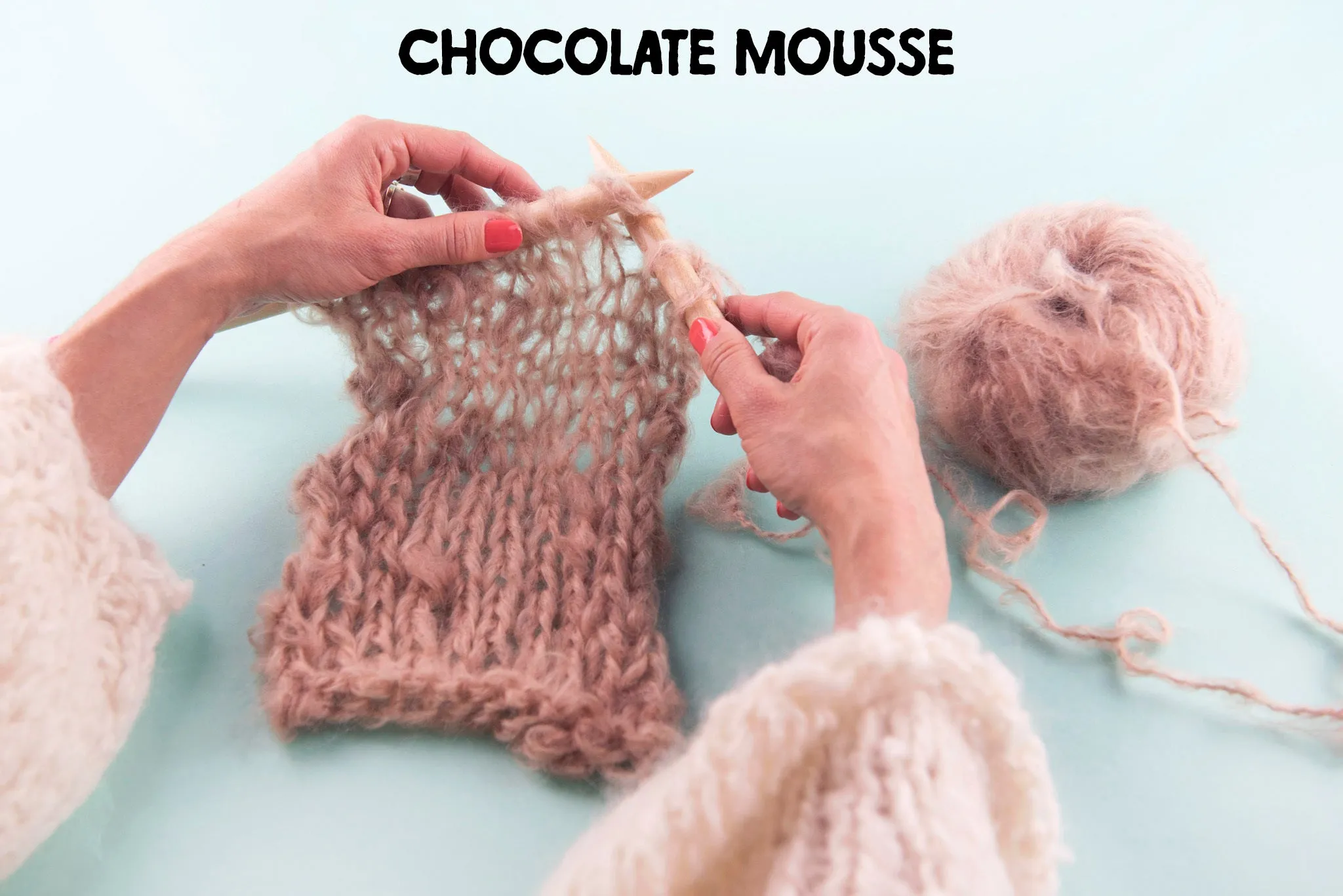 DIY Kit - Shaggy Sweater - Mohair So Soft