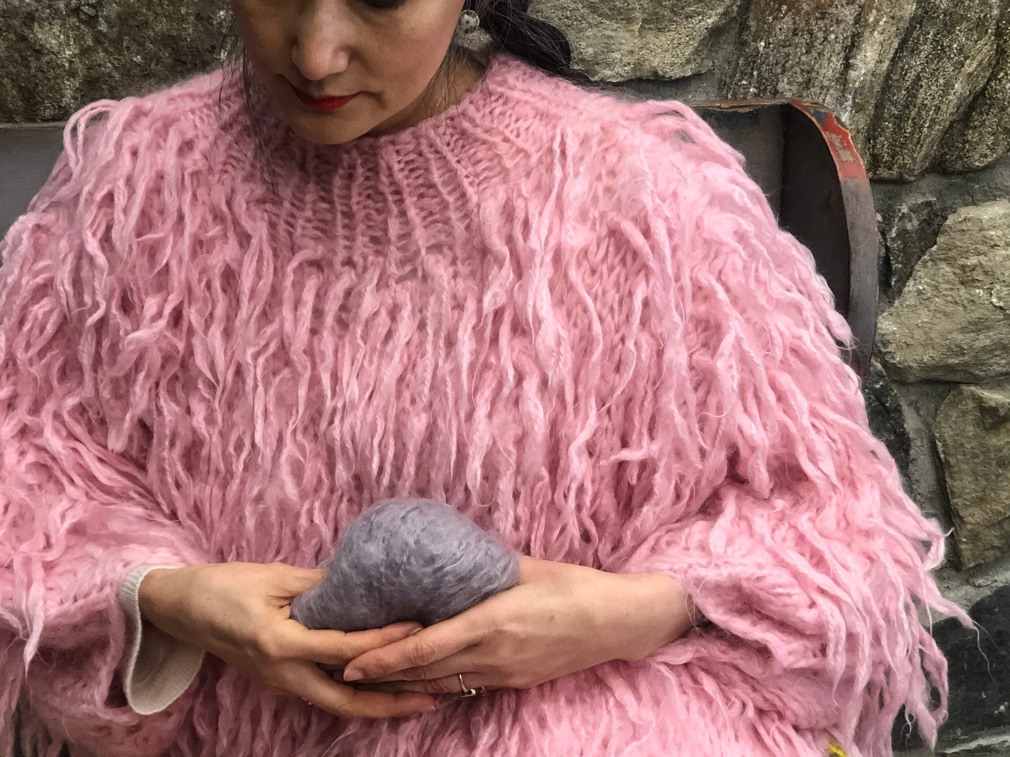 DIY Kit - Shaggy Sweater - Mohair So Soft