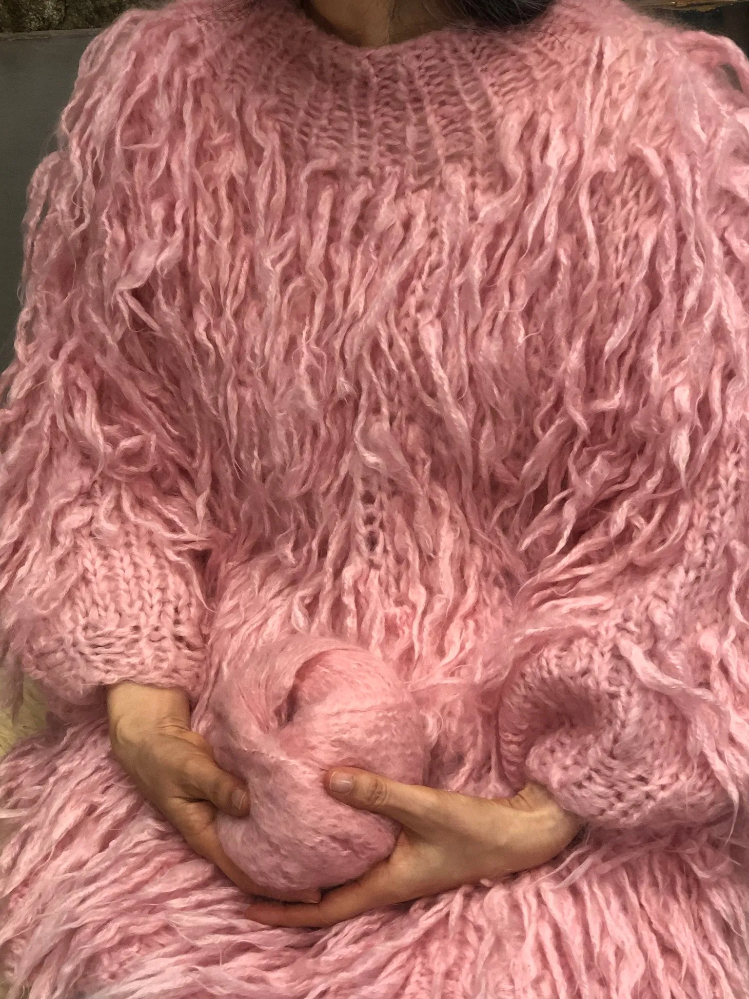 DIY Kit - Shaggy Sweater - Mohair So Soft