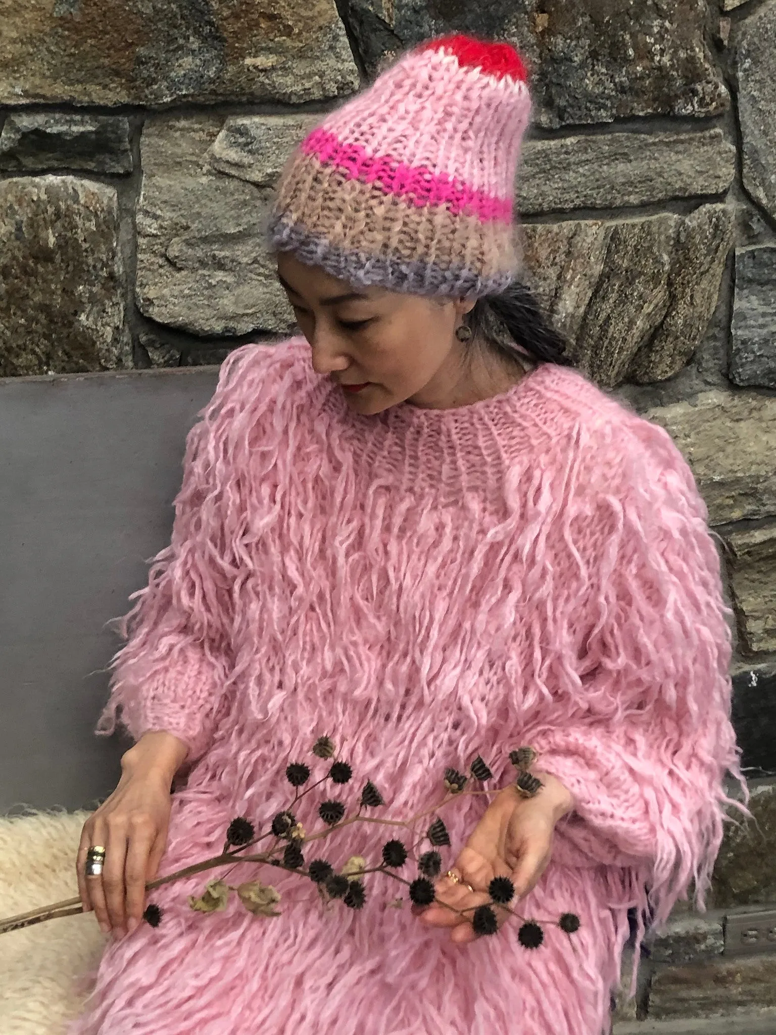 DIY Kit - Shaggy Sweater - Mohair So Soft