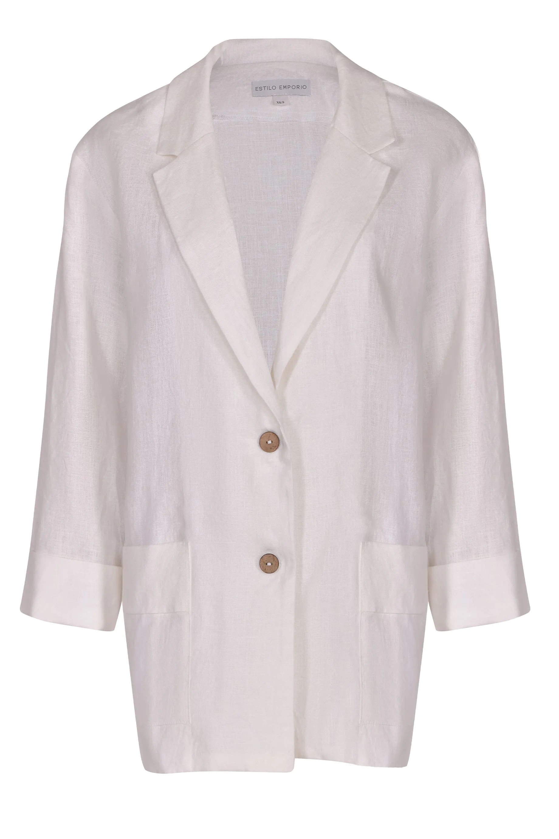 Estilo Emporio Balth Blazer - White