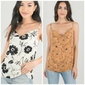 Floral Tank Tops