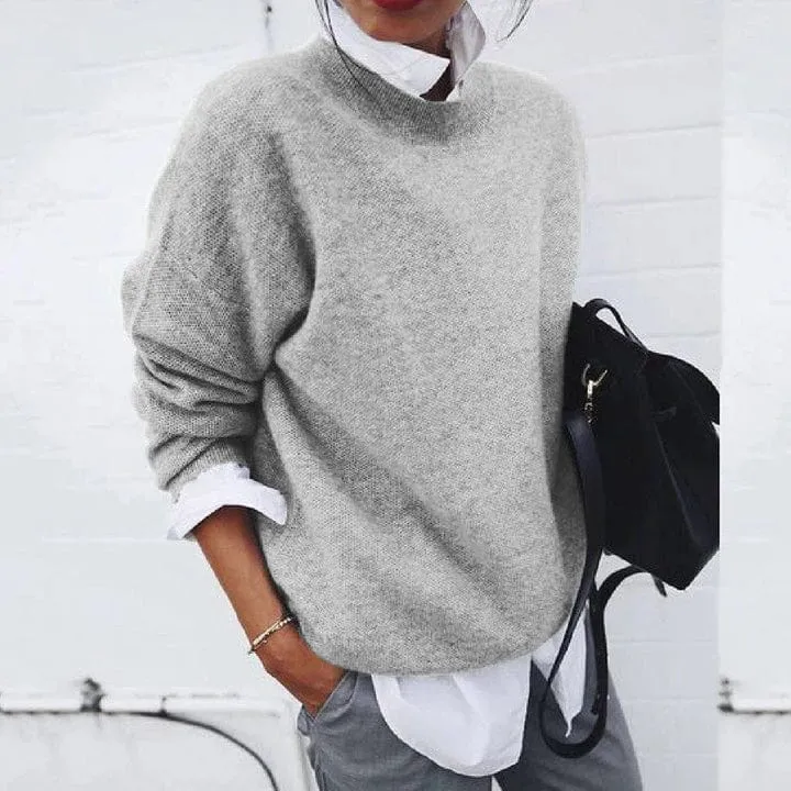 Ivyshape | Casual Soft Sweater