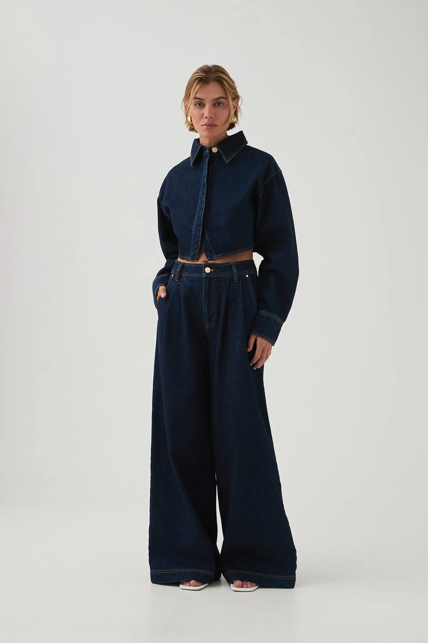 Junee Tailored Denim Pant
