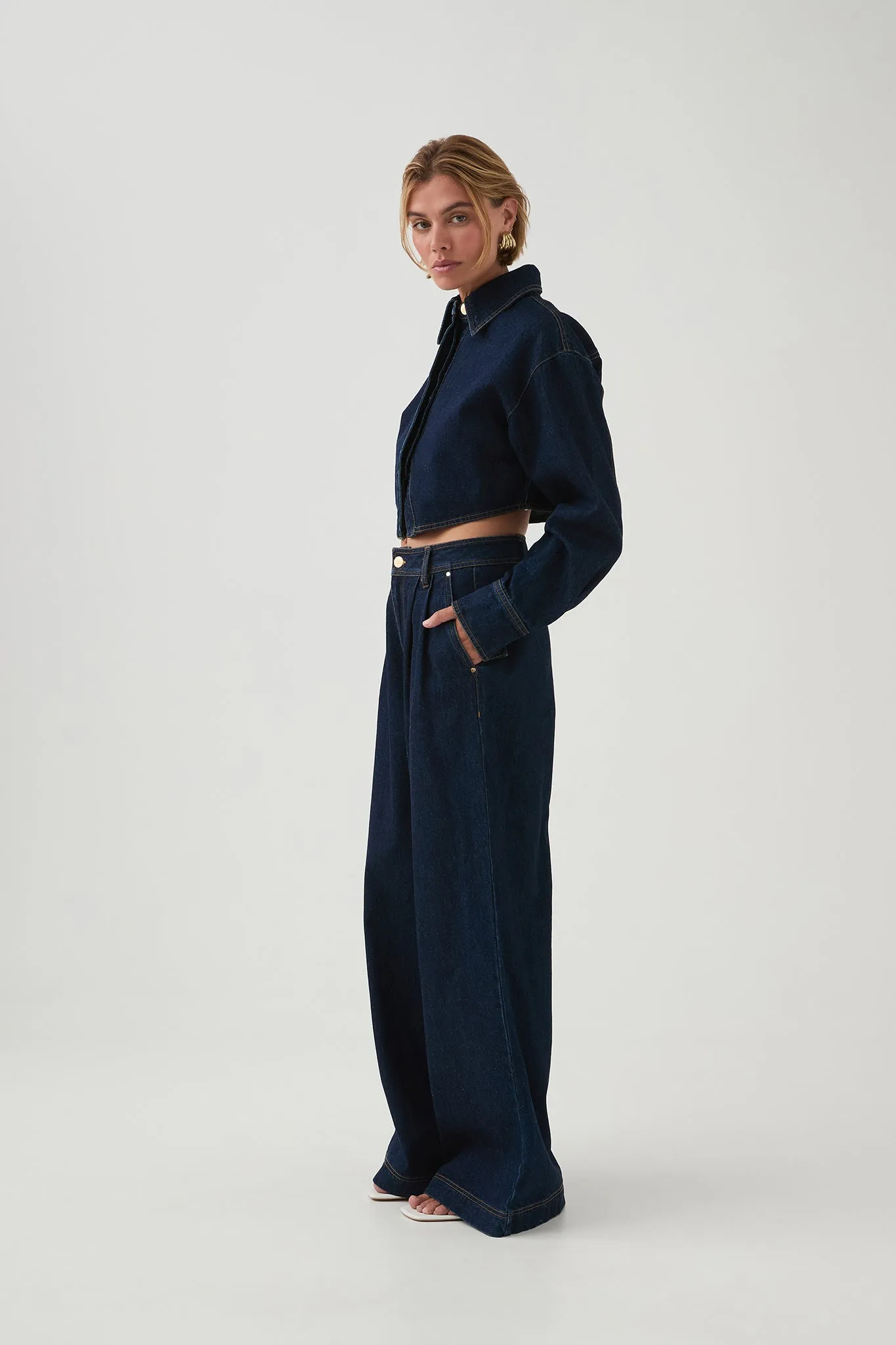 Junee Tailored Denim Pant