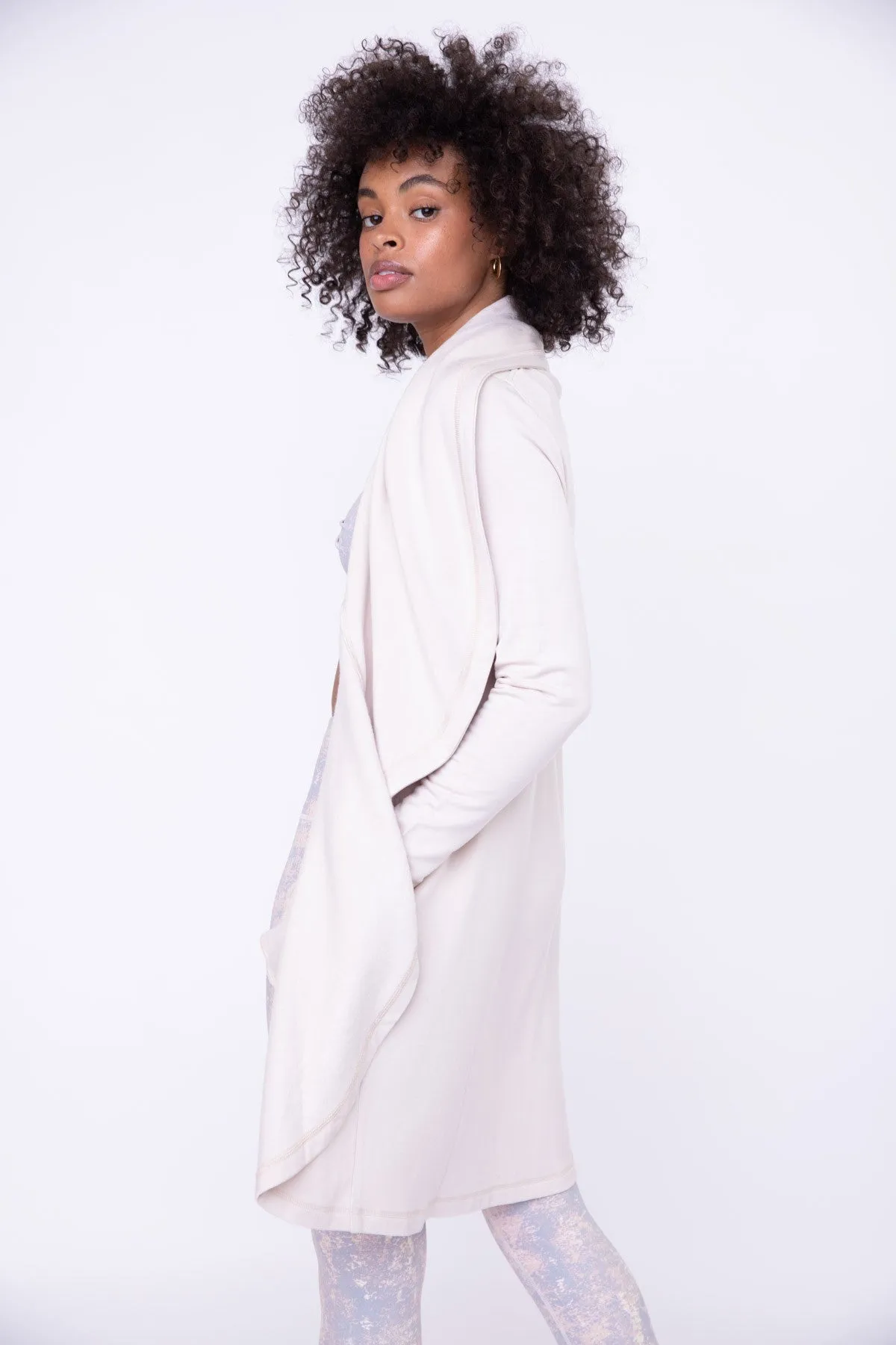 Kiki Flowy Cardigan - Natural