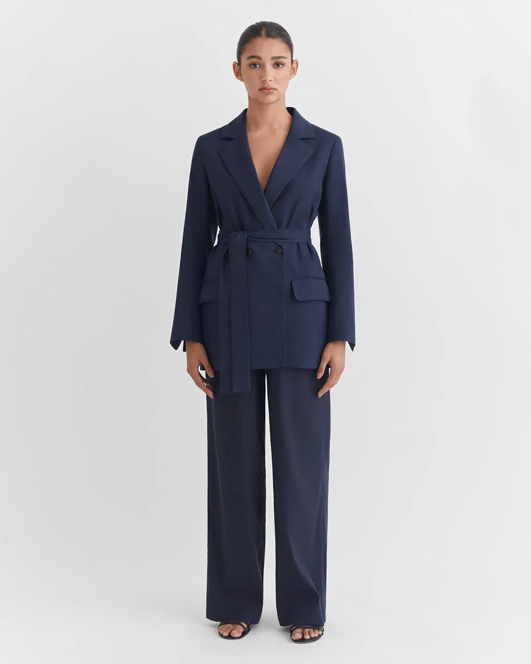 Linen Relaxed Blazer