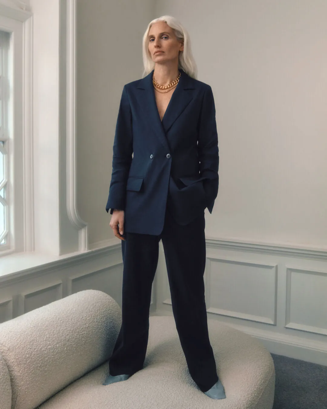 Linen Relaxed Blazer