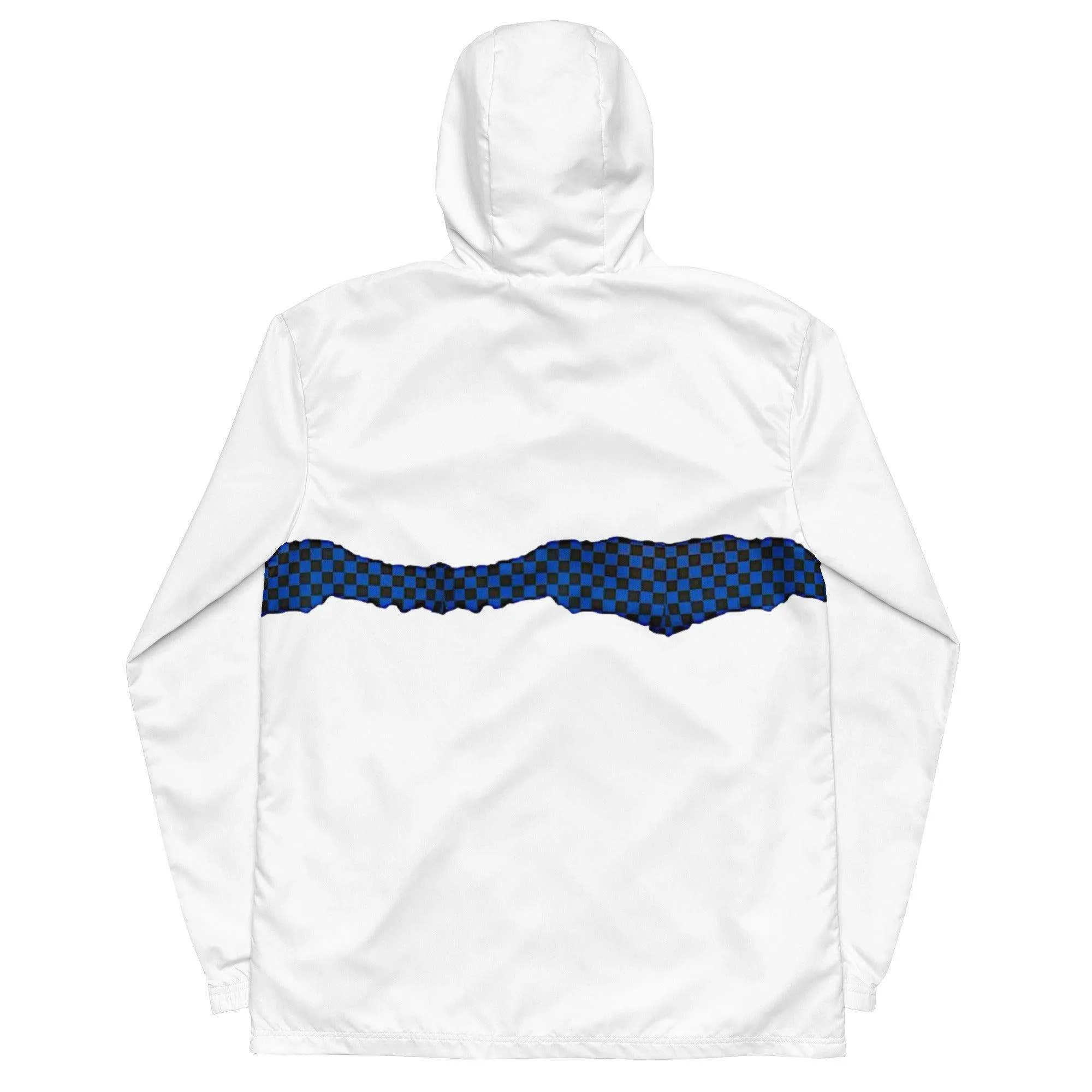 McEnroe Blue Check Windbreaker