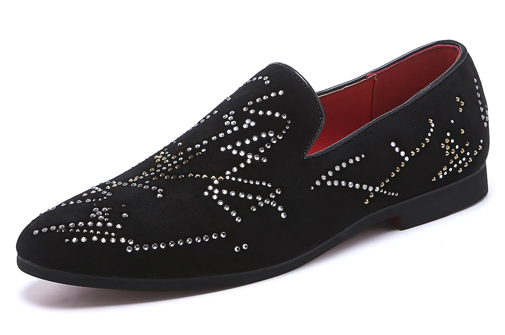 Men's Gemstones Smoking Loafers
