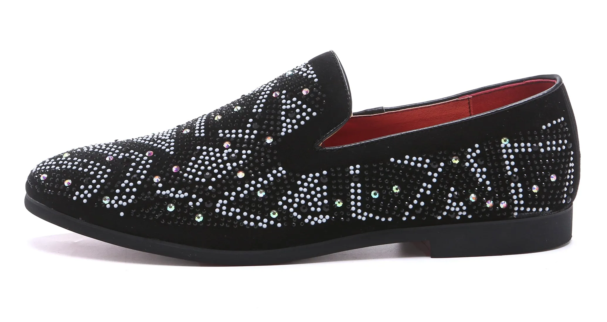 Men's Gemstones Smoking Loafers
