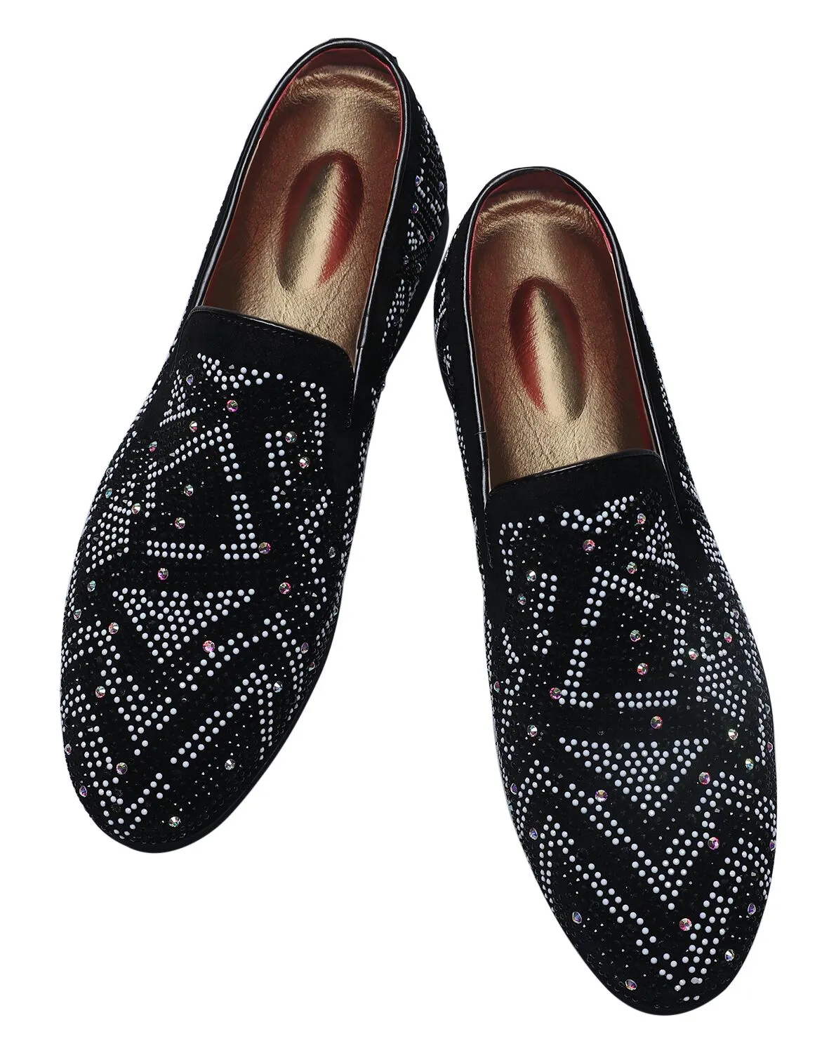 Men's Gemstones Smoking Loafers