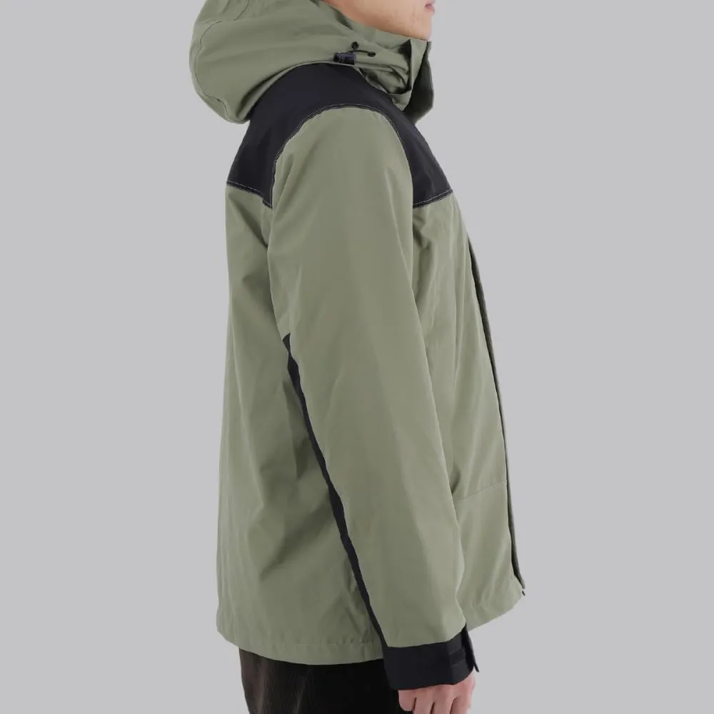 Men's Rain Jacket Outdoor Windbreaker Rain Coat Breathable Windproof Rain Suit Hooded Softshell Jacket