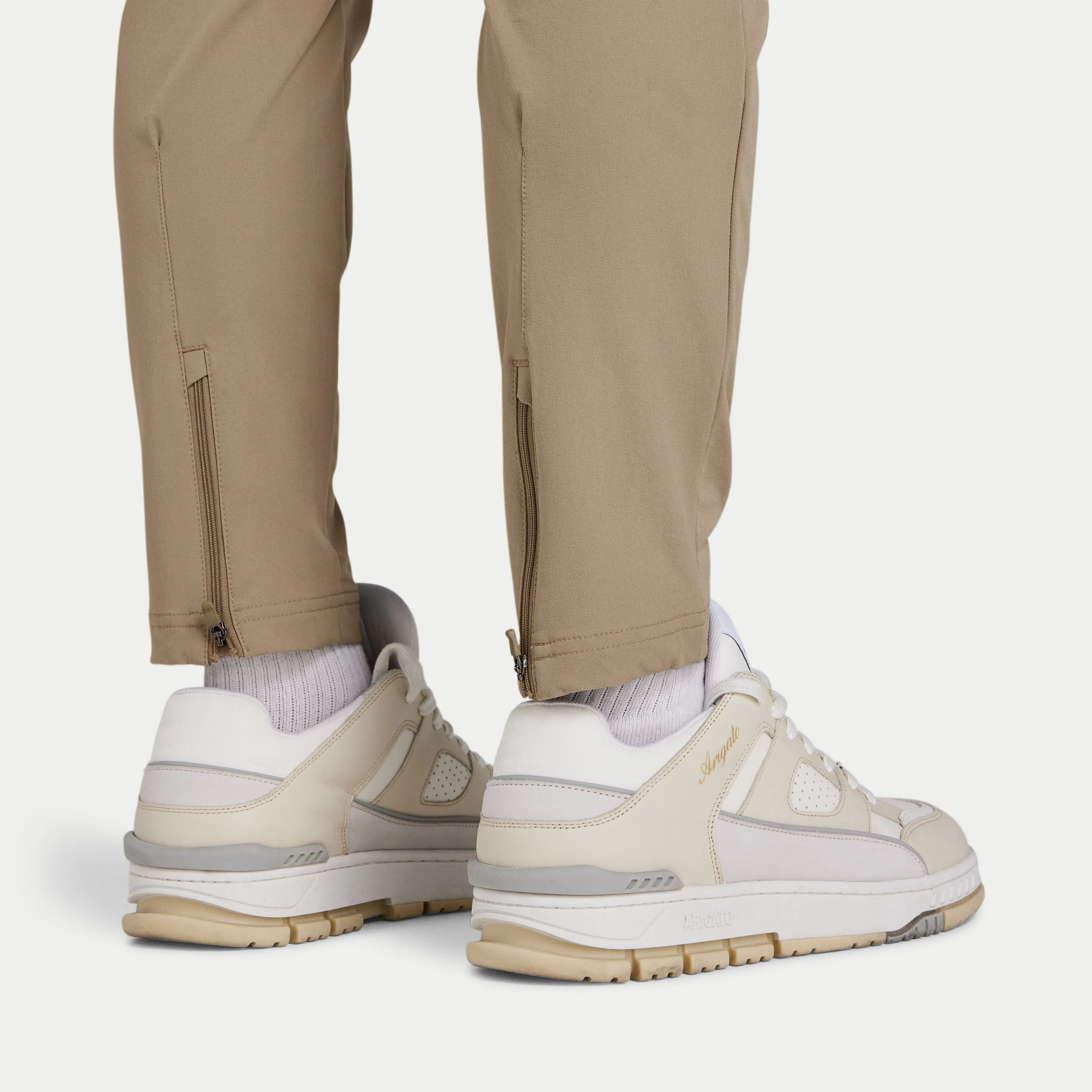 Mens Refined Tech Trouser - Grey Green