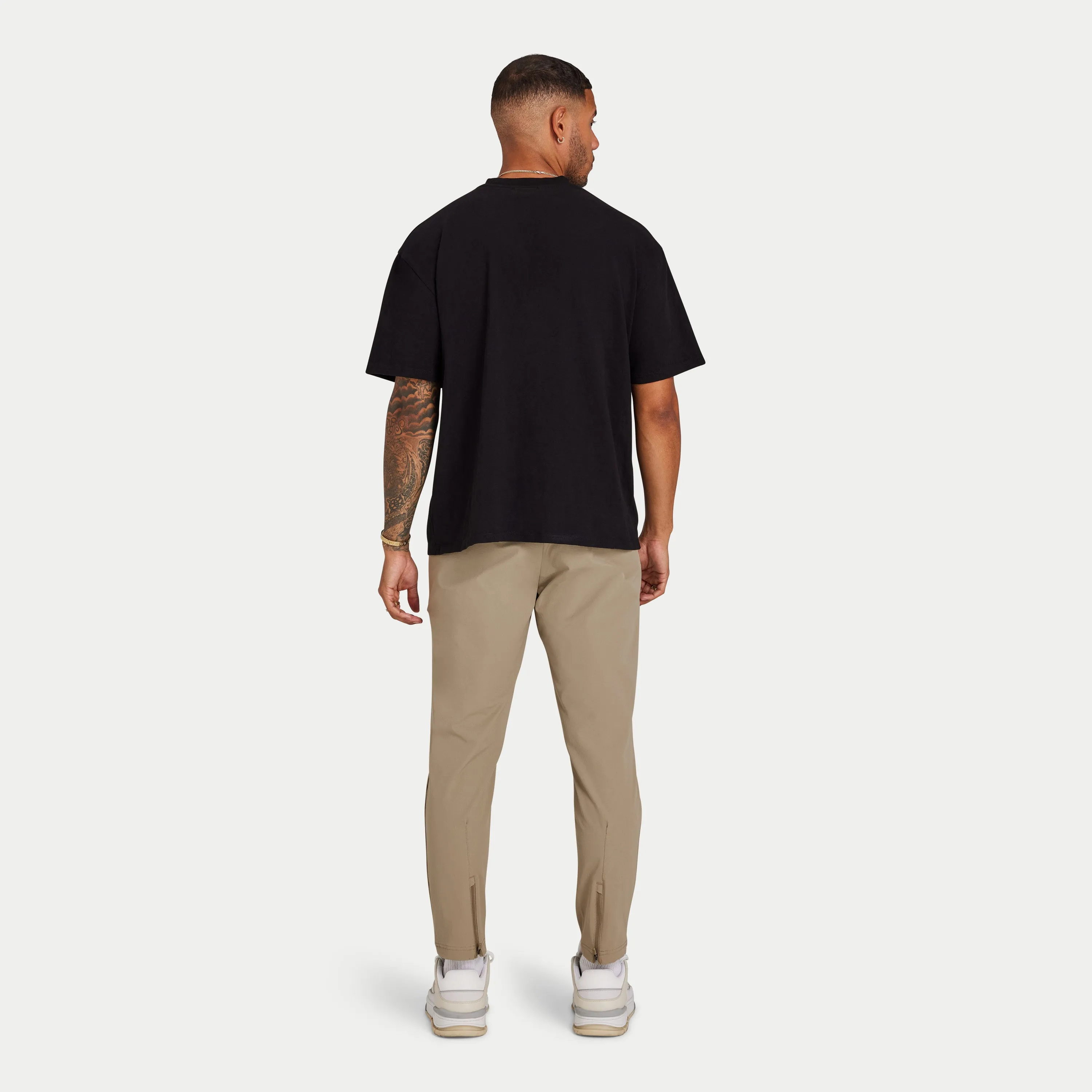 Mens Refined Tech Trouser - Grey Green