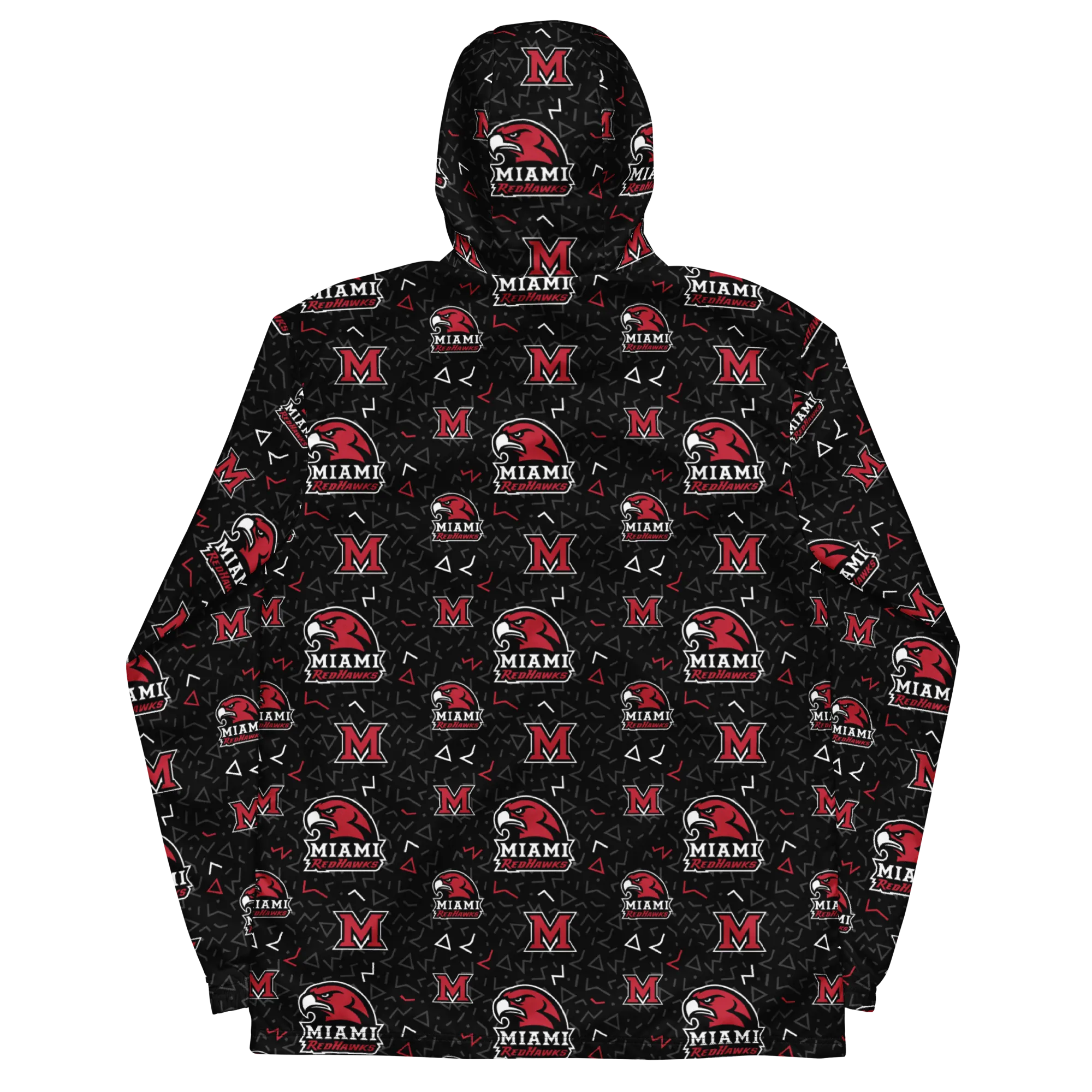 Miami University All Over Print Windbreaker