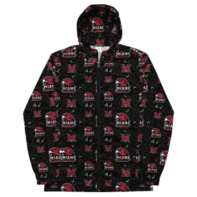 Miami University All Over Print Windbreaker
