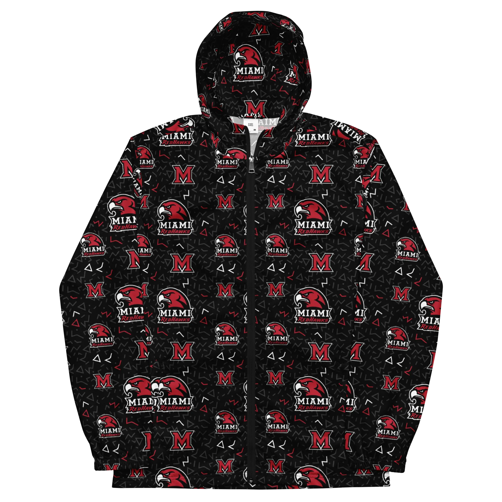 Miami University All Over Print Windbreaker