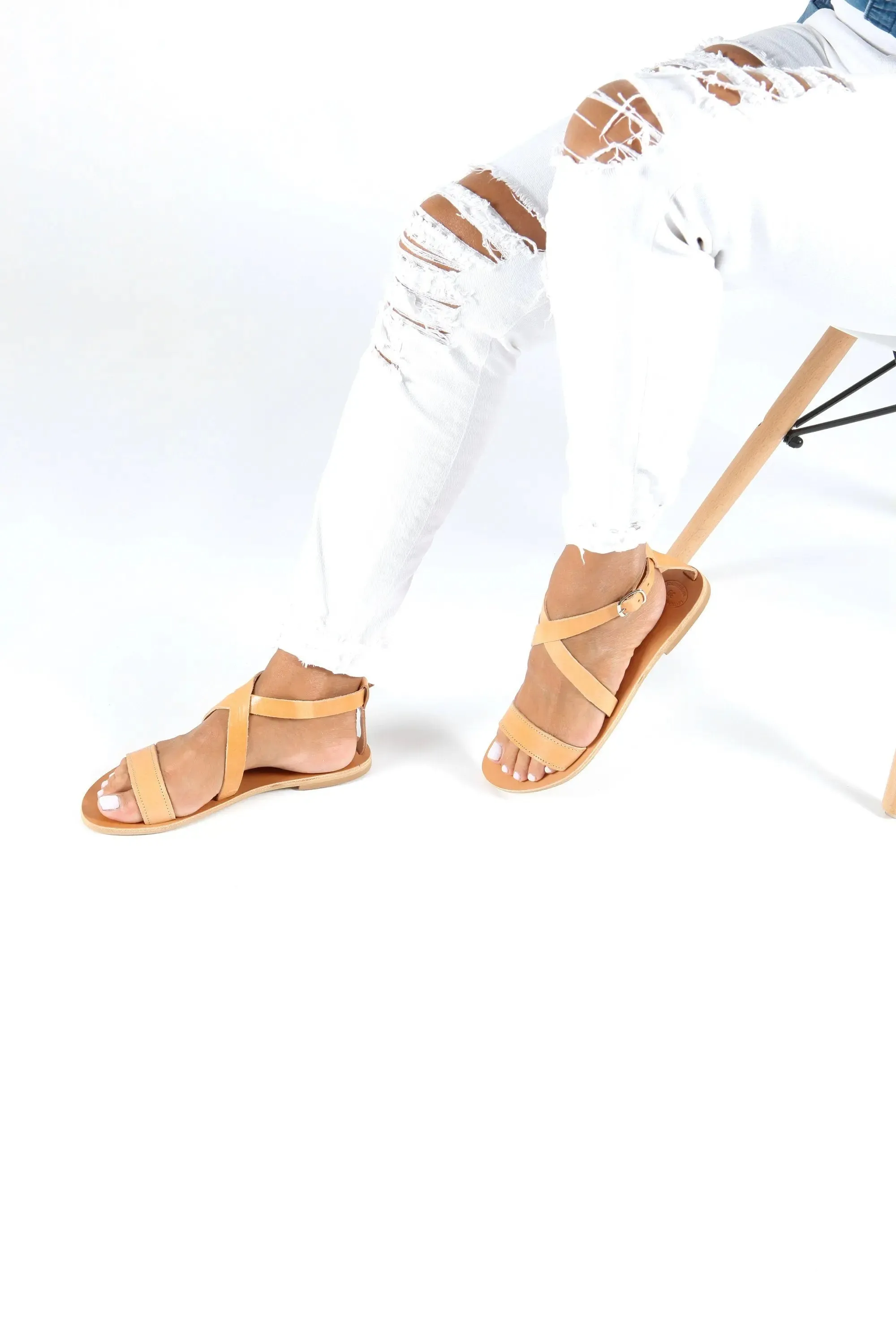 MYRTO Handmade Greek Sandals