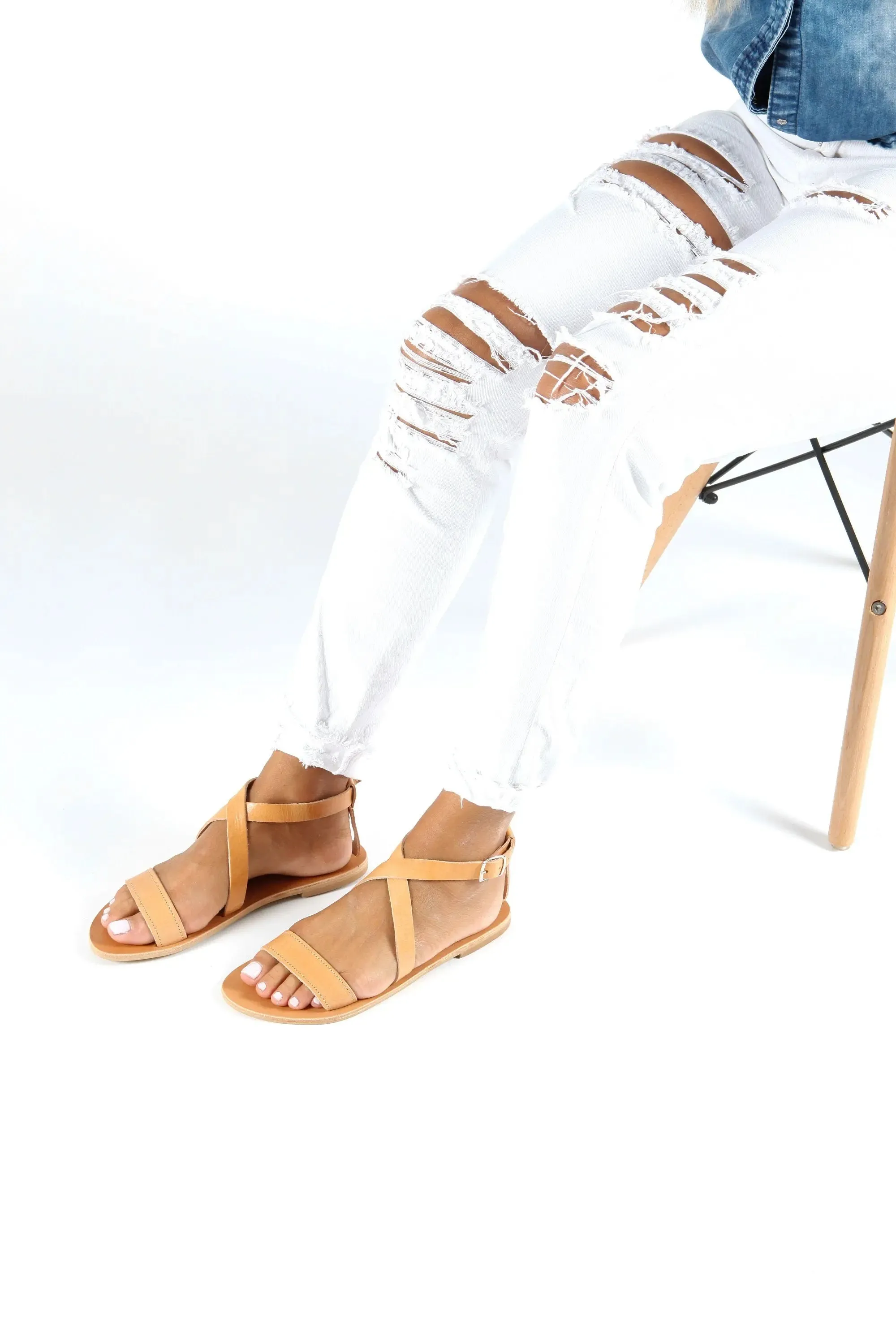 MYRTO Handmade Greek Sandals
