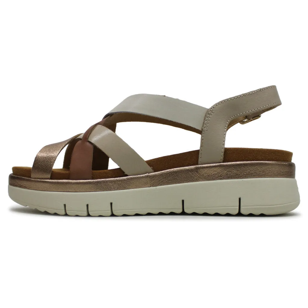 Pikolinos Palma Leather Women's Slingback Wedge Sandals
