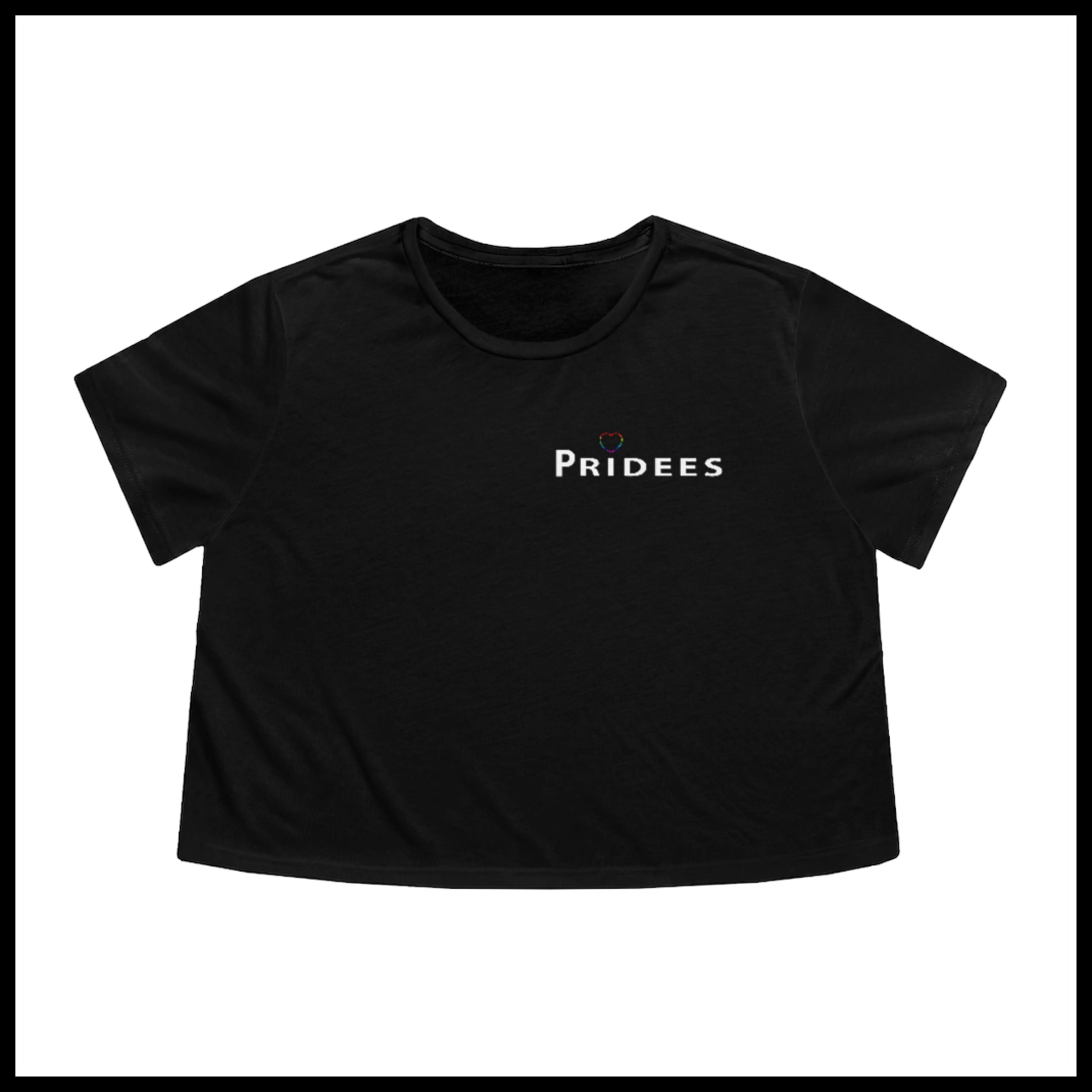Pridees Flowy Cropped Tee