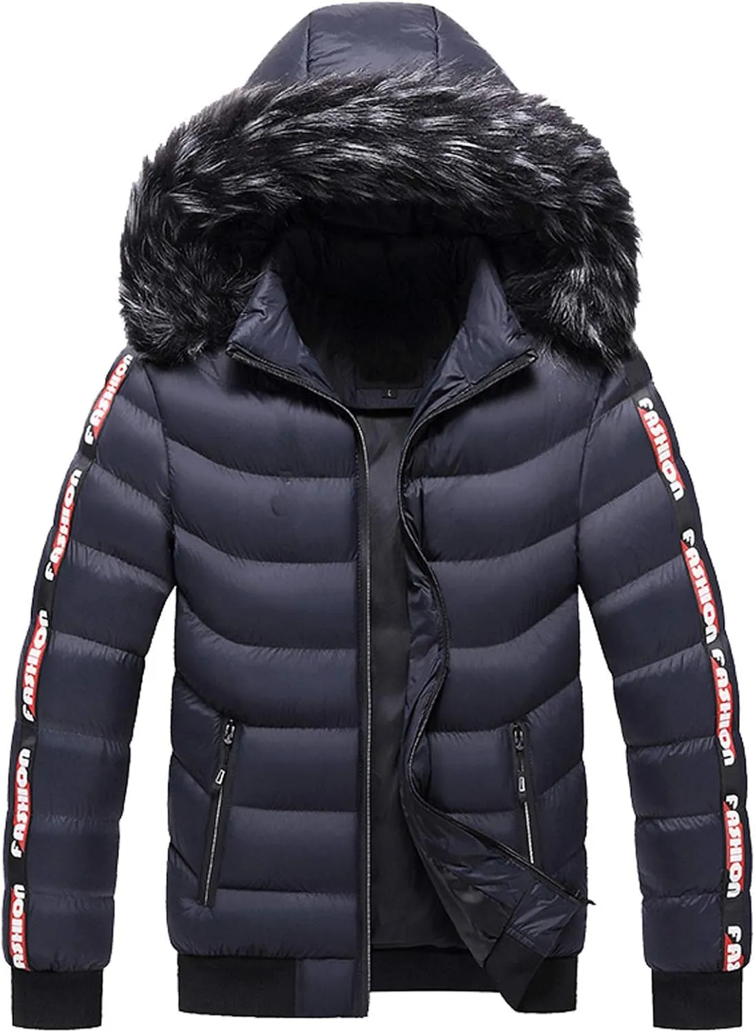 Prime Big Deal 2024 Today Deals in Law Birthday Gifts Men Hooded Jacket Casual Men Wear Men Long Sleeve Jacket Coat Men Herringbone Jacket Men