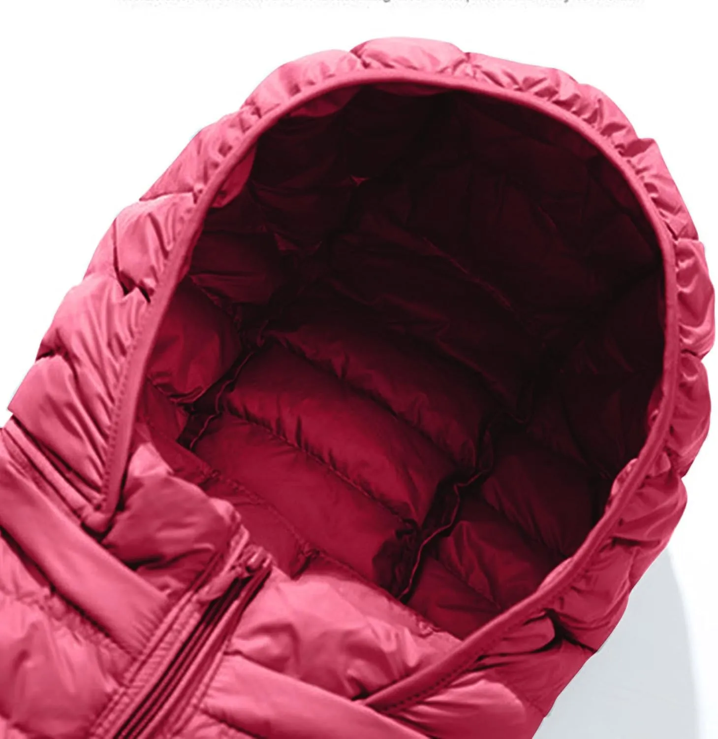 Quilted Jacket Womens With Detachable Hood 2024 Ultra Light Weight Zipper Long Sleeve Down Coat Winter Puffer Jackets