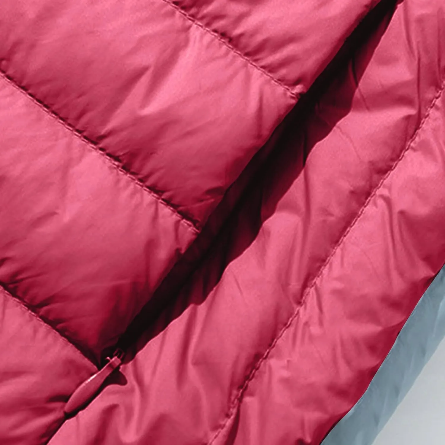 Quilted Jacket Womens With Detachable Hood 2024 Ultra Light Weight Zipper Long Sleeve Down Coat Winter Puffer Jackets