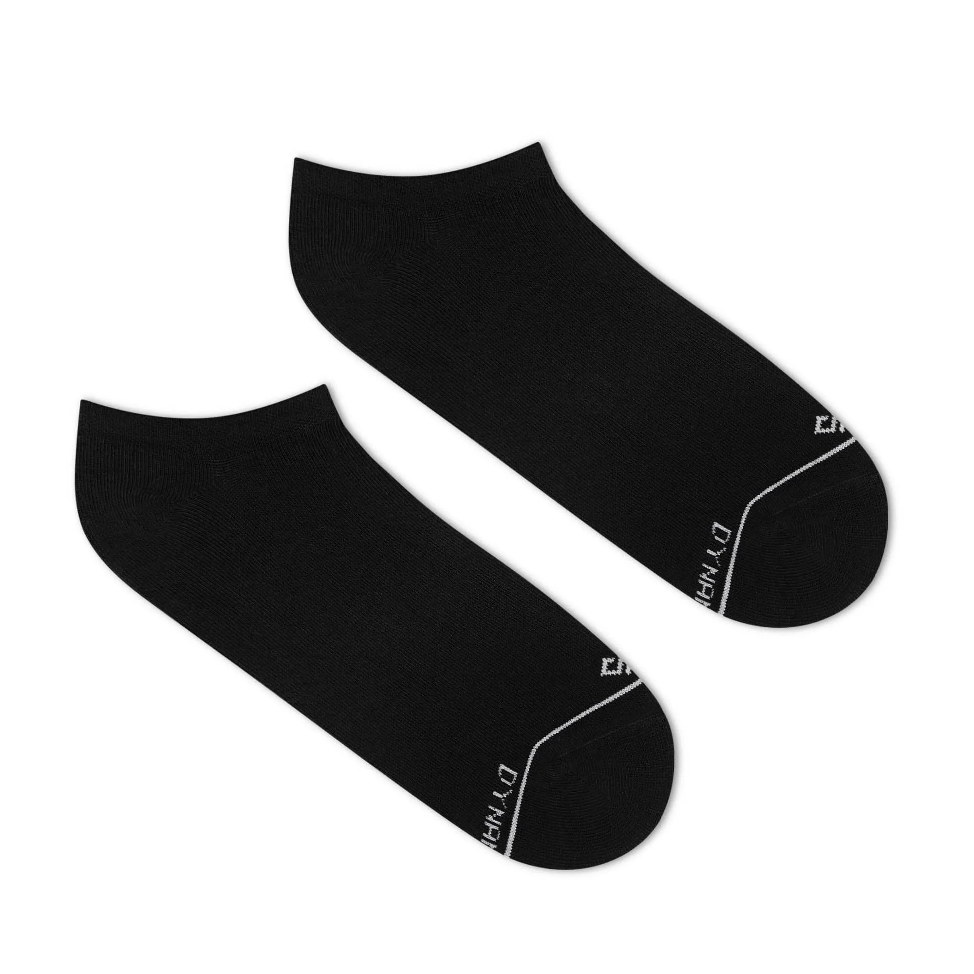 Refined Black Cotton Low Ankle Socks - Everyday Ease