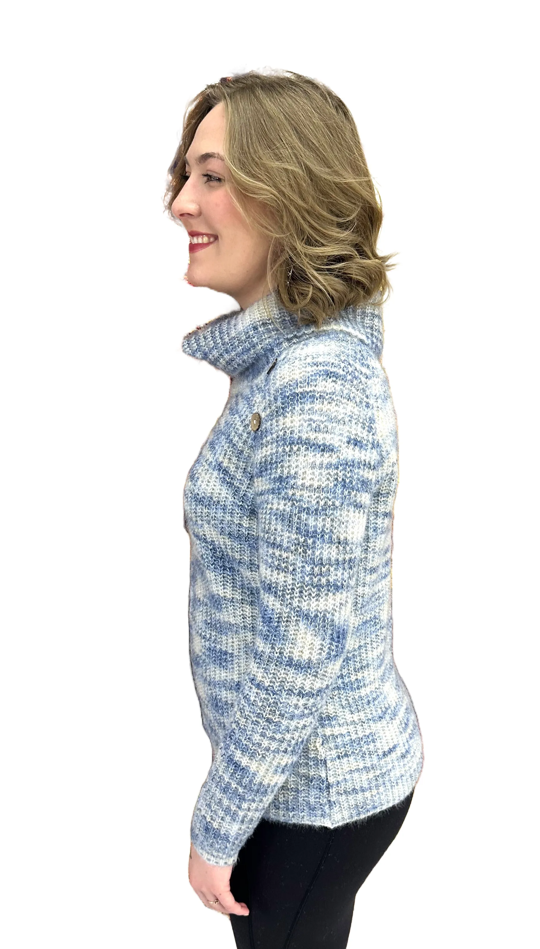 Soft Cowl Neck Sweater